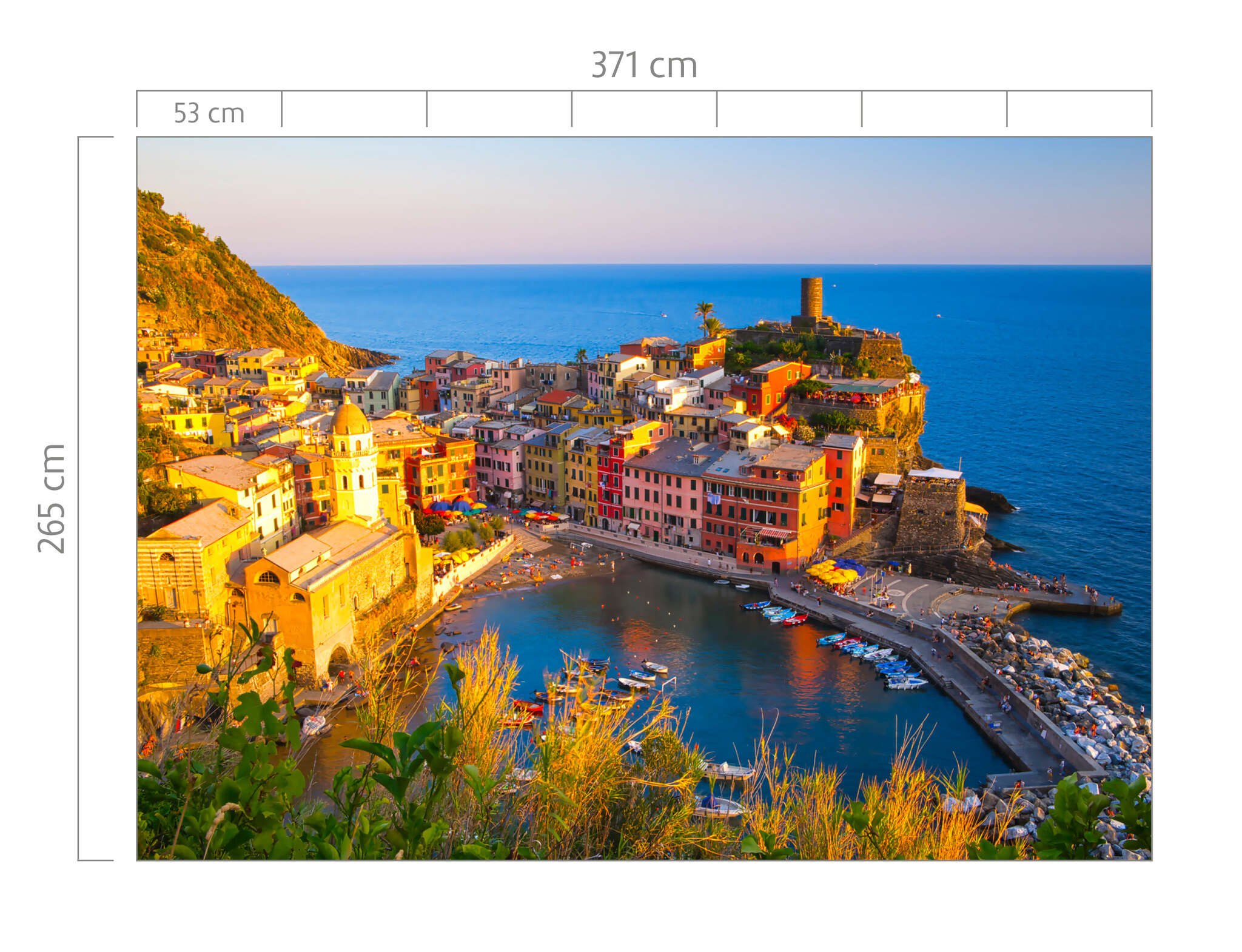 10-364729 Bildauschnitt 1 magicwalls Papier peint Cinque Terre 364729