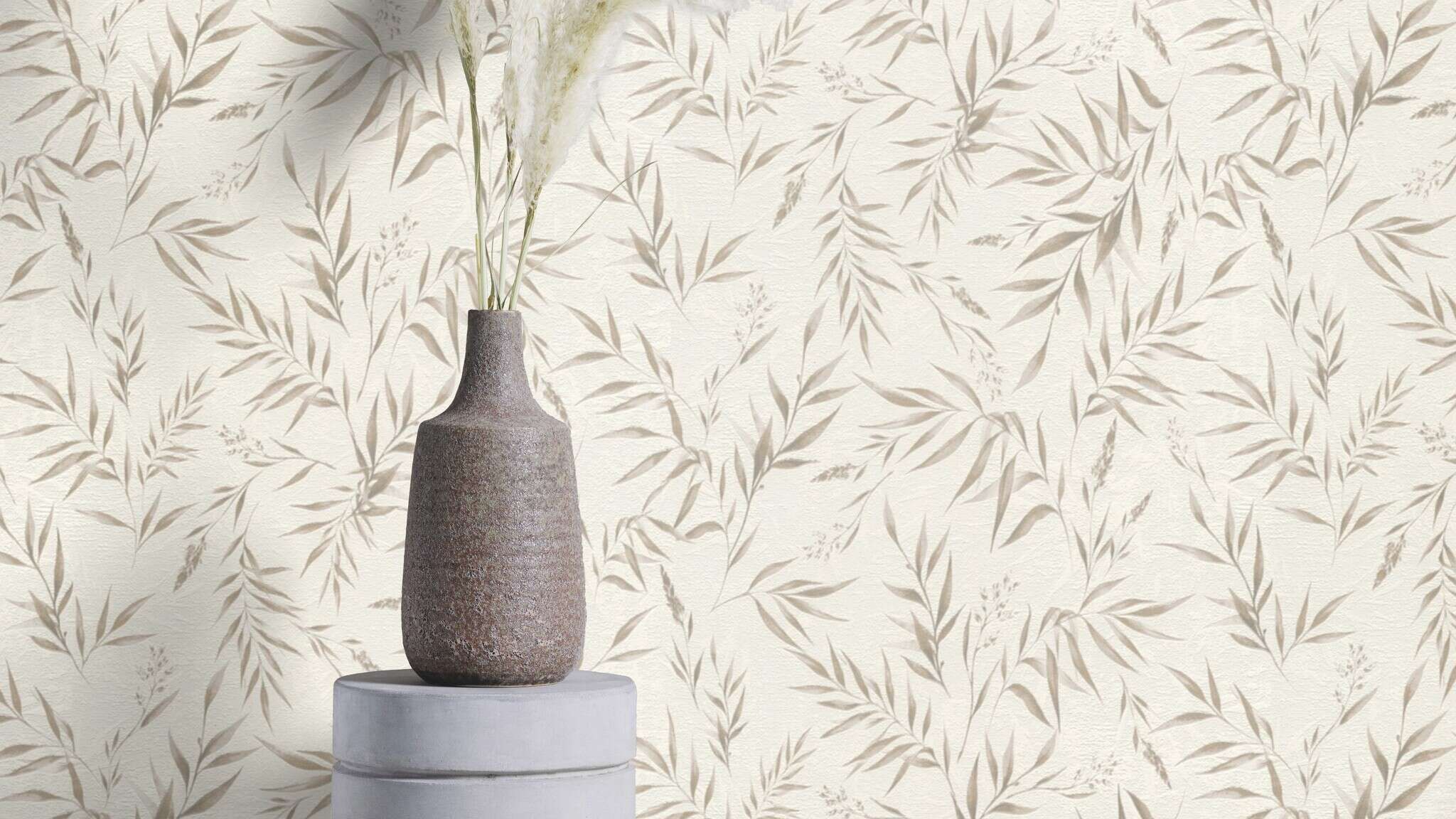 10-320725 Raumsituationen 2 Non-woven wallpaper in beige Selection Relief/non-woven 320725