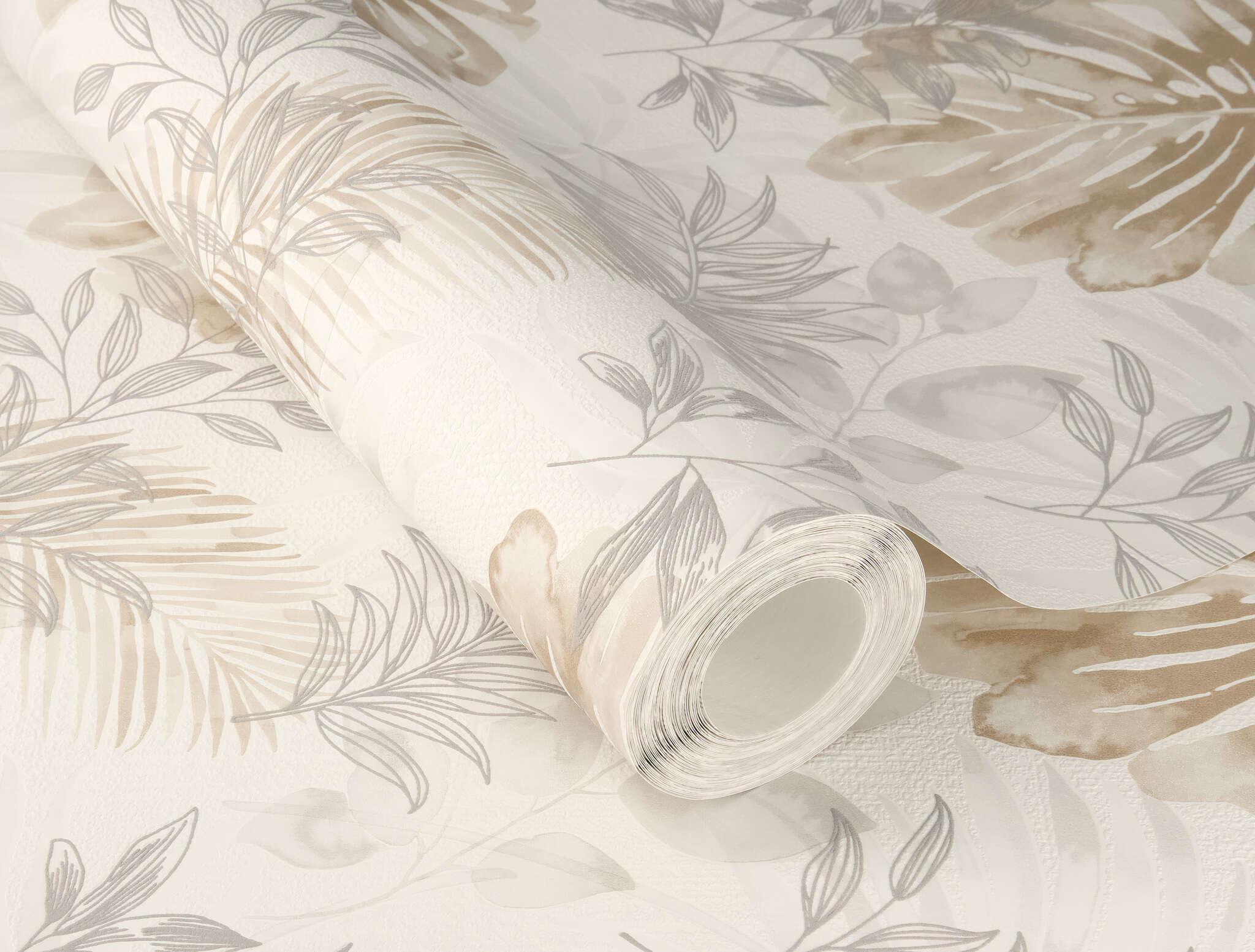 10-320619 Detailaufnahmen 1 Non-woven wallpaper in gray Selection Relief/non-woven 320619