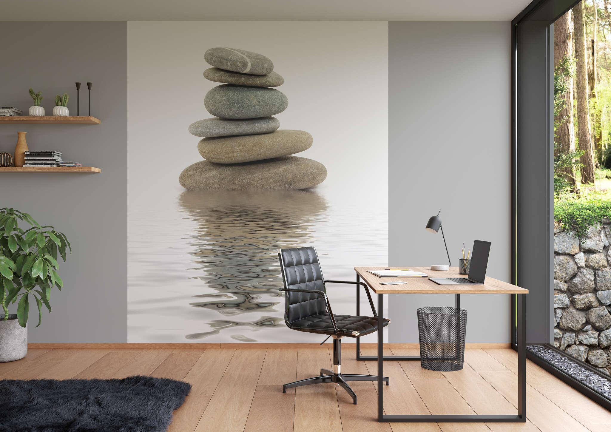 10-891706 Raumbilder 1 Papier peint intissé gris Magicwalls (livret) 891706