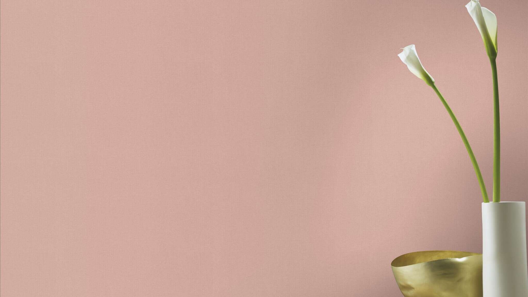10-633887 Raumsituationen 2 Textured non-woven wallpaper in pink 633887