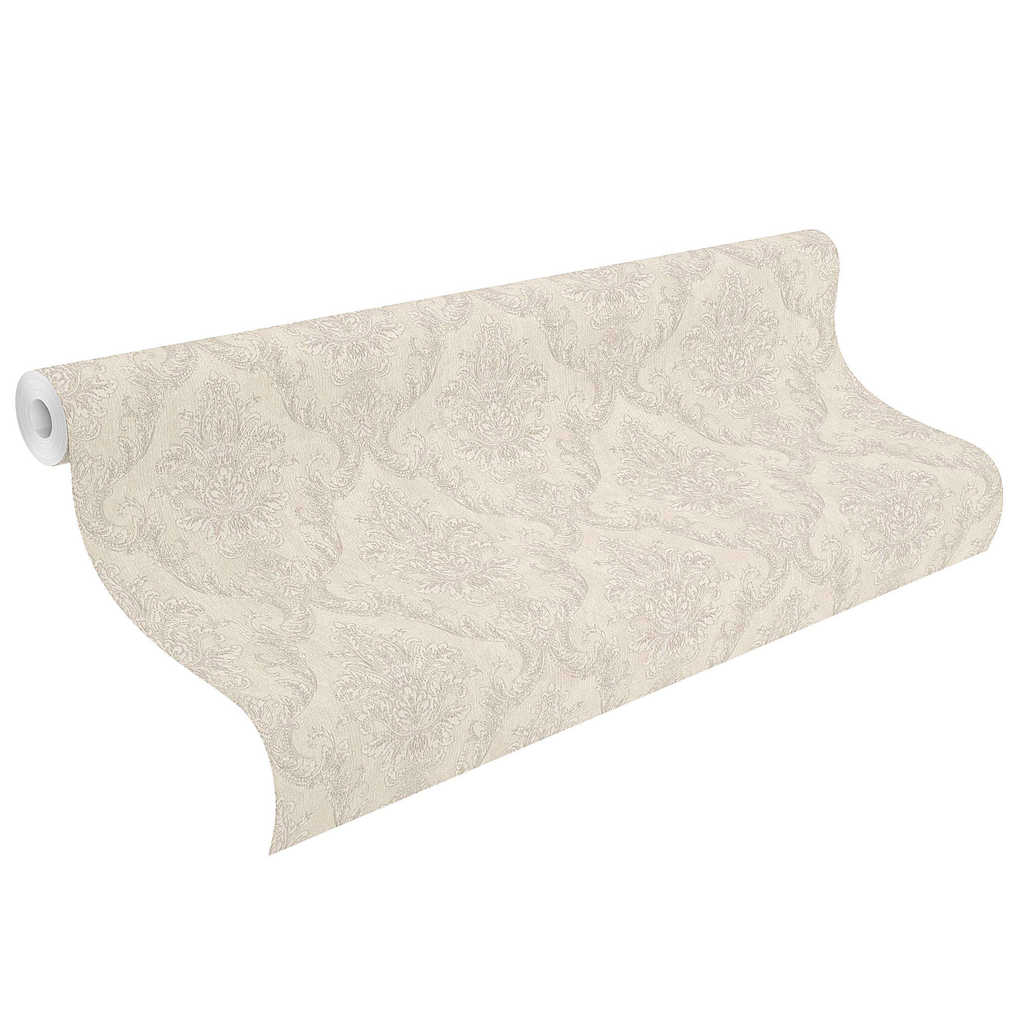 10-941258 Rolle abgerollt 1 Ornamente Vliestapete in Grau-türkis Golden Hour 941258