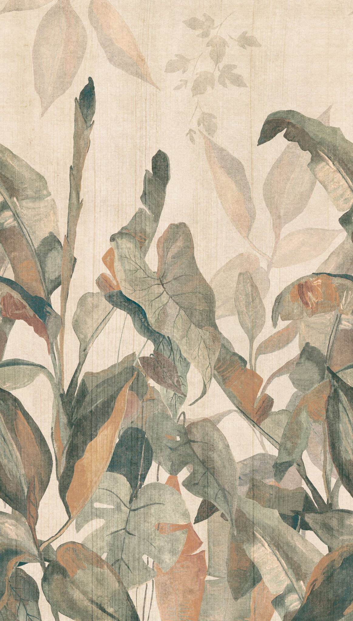 10-360158 Artikelscan 1 Non-woven wallpaper in green-mocha Schöner Wohnen 2 360158