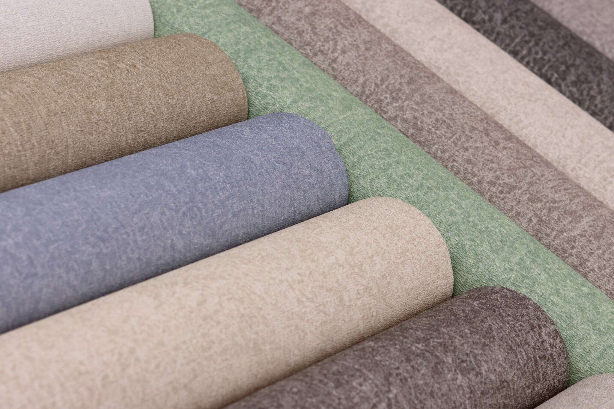 10-554533 Detailaufnahmen 11 Detailed image of Single-colour wallpaper with a textile texture