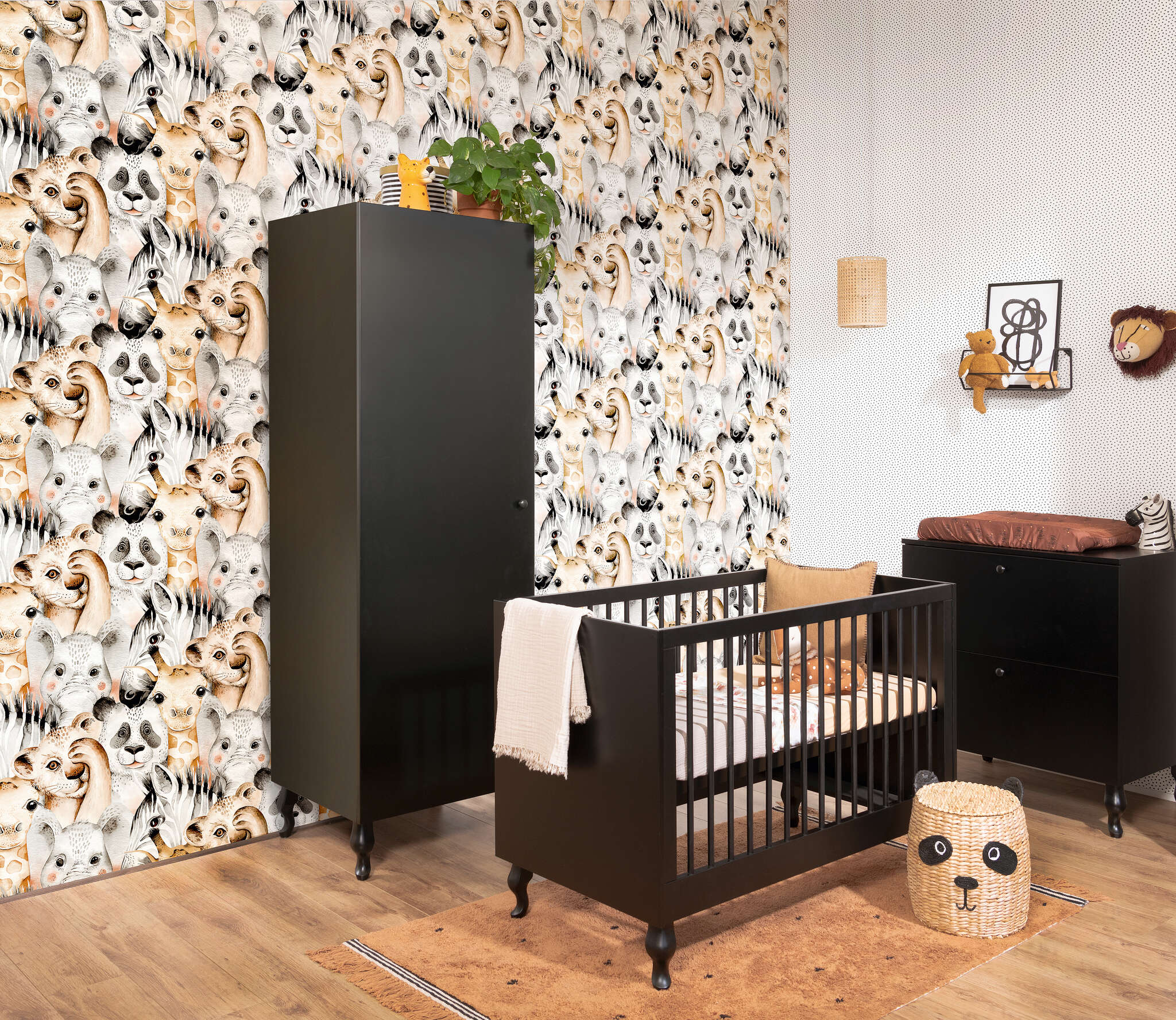10-252521 Raumbilder 1 Vliestapete mit Tieren - Bambino XIX 252521