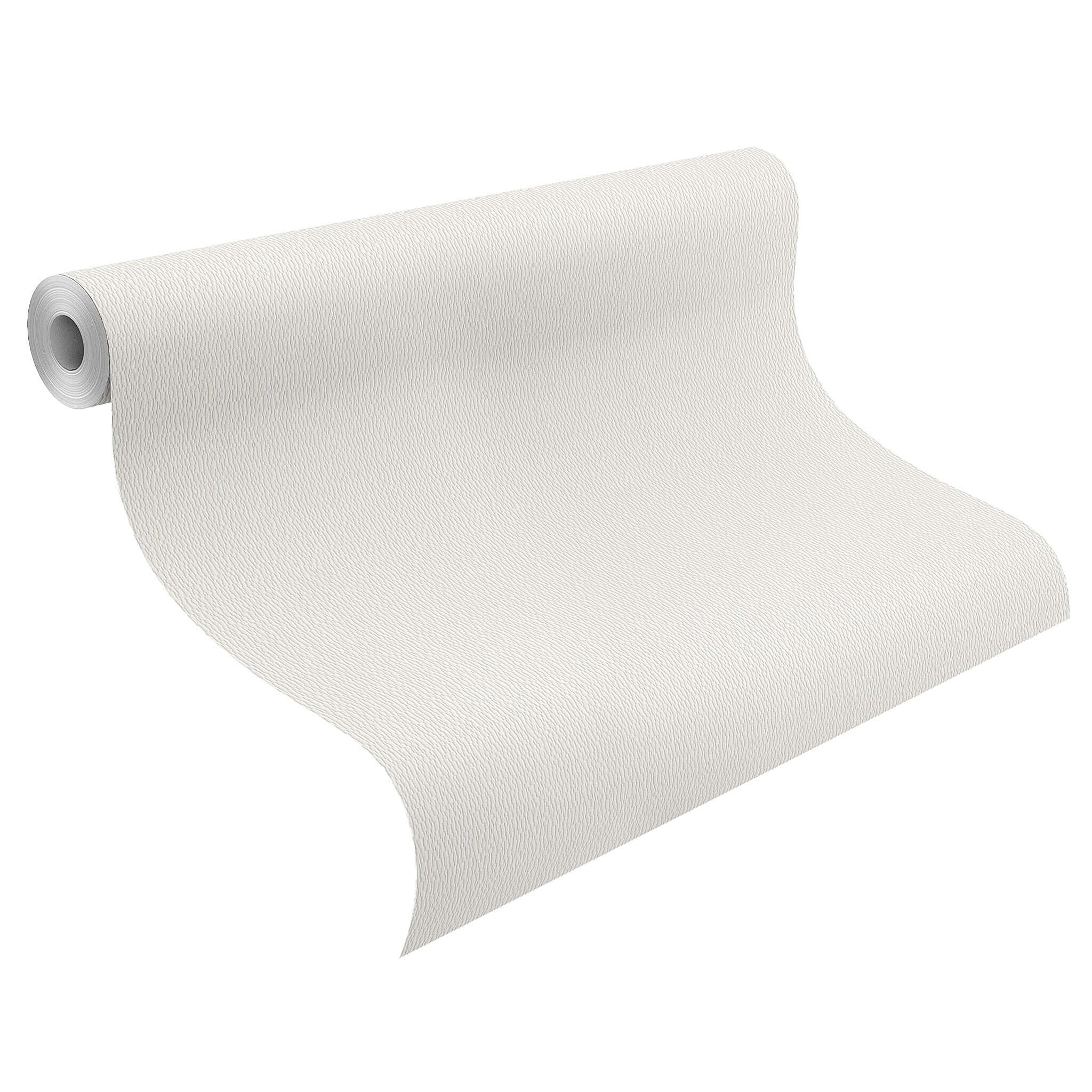 10-327502 Rolle abgerollt 1 Bauhaus wallpaper white paintable 327502