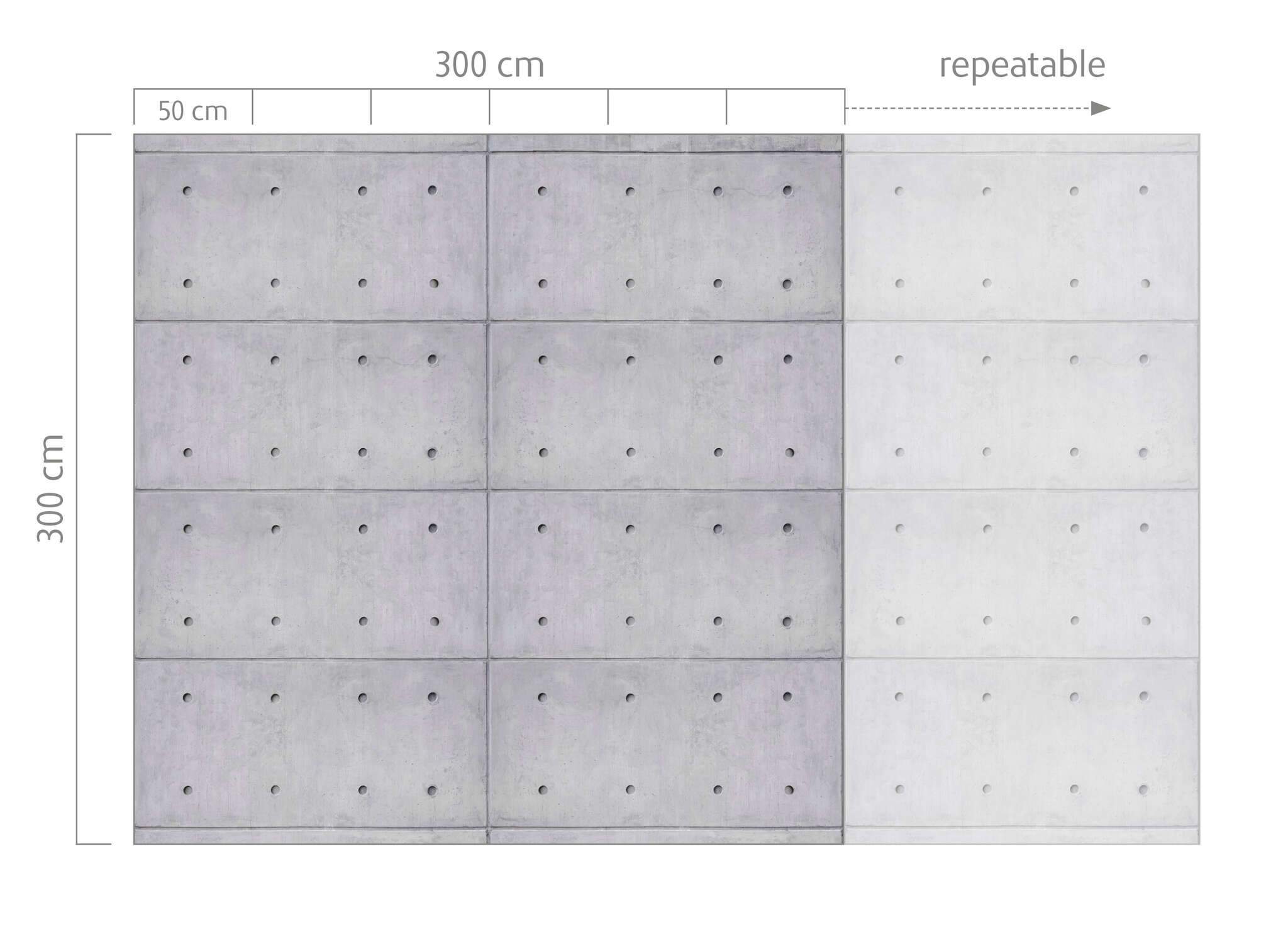 10-425826 Bildauschnitt 1 Brick Lane exposed concrete wallpaper 425826