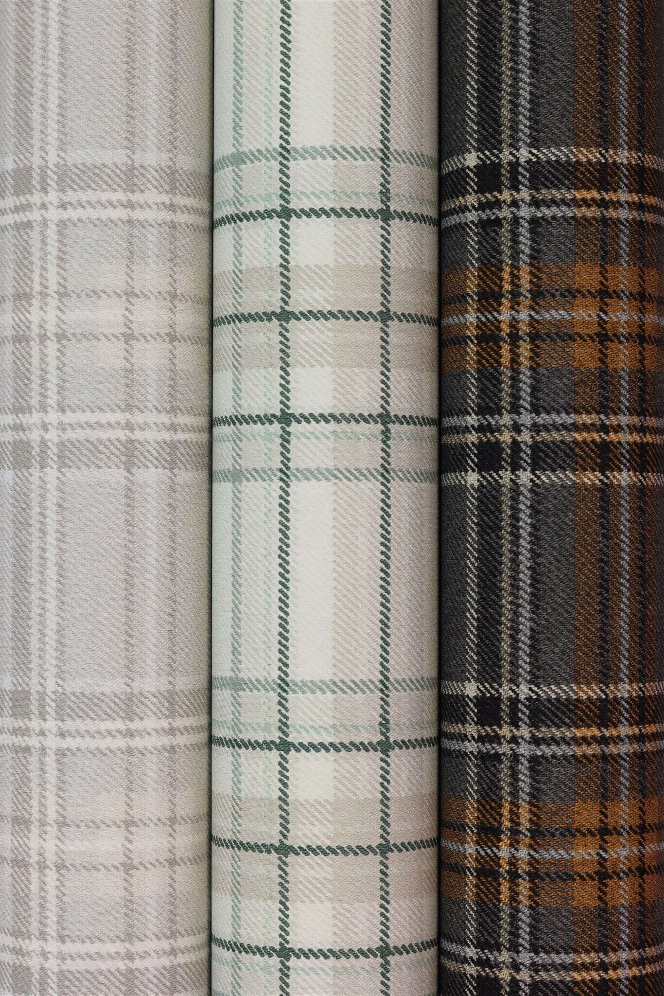 10-537451 Detailaufnahmen 5 Detailbild von Tapete mit Tartan-Muster