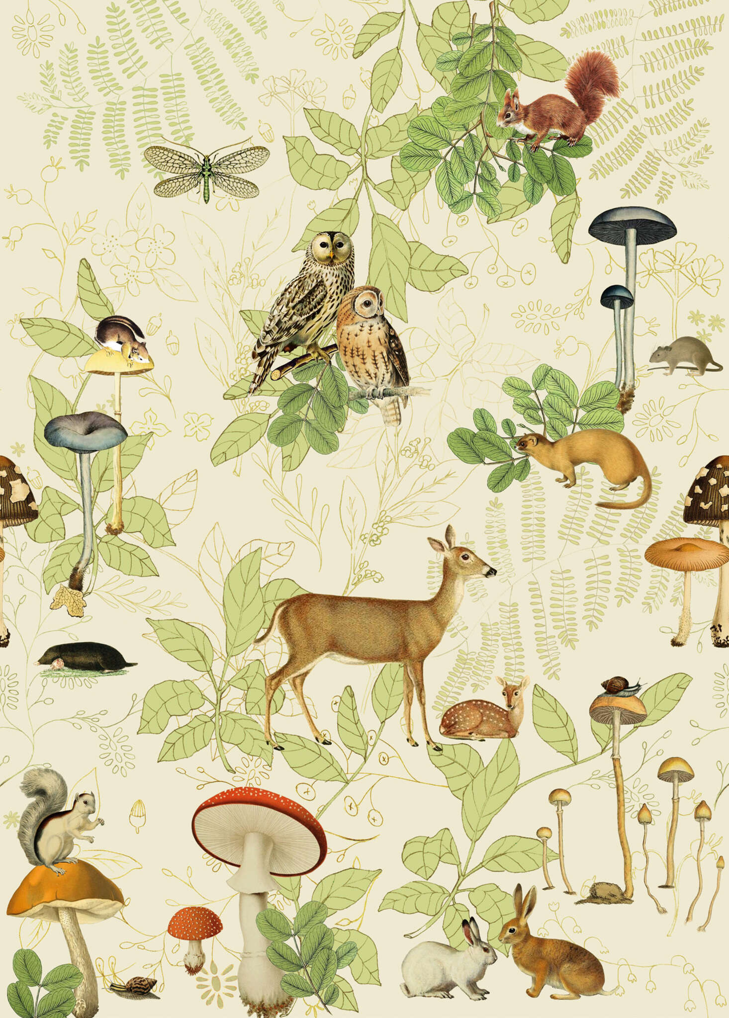 10-557657 Artikelscan 1 Non-woven wallpaper in beige-light beige Selection 557657