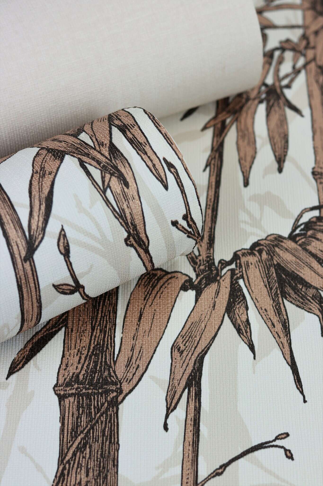 10-484878 Detailaufnahmen 10 Non-woven wallpaper in brown-Sepia Selection 484878