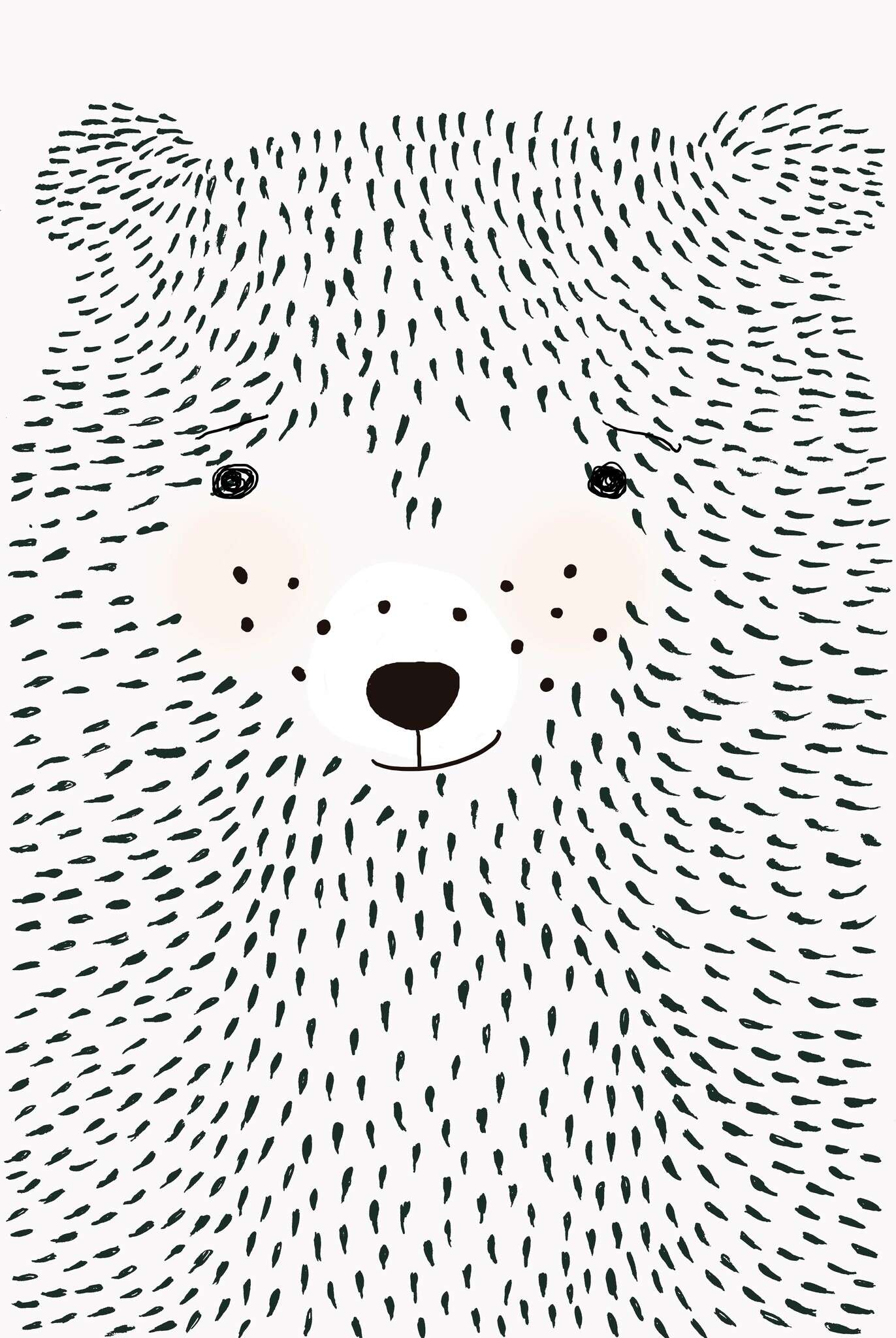 10-532074 Produktabbildung (ohne Scans) 1 Onszelf Stories bear wall mural 532074