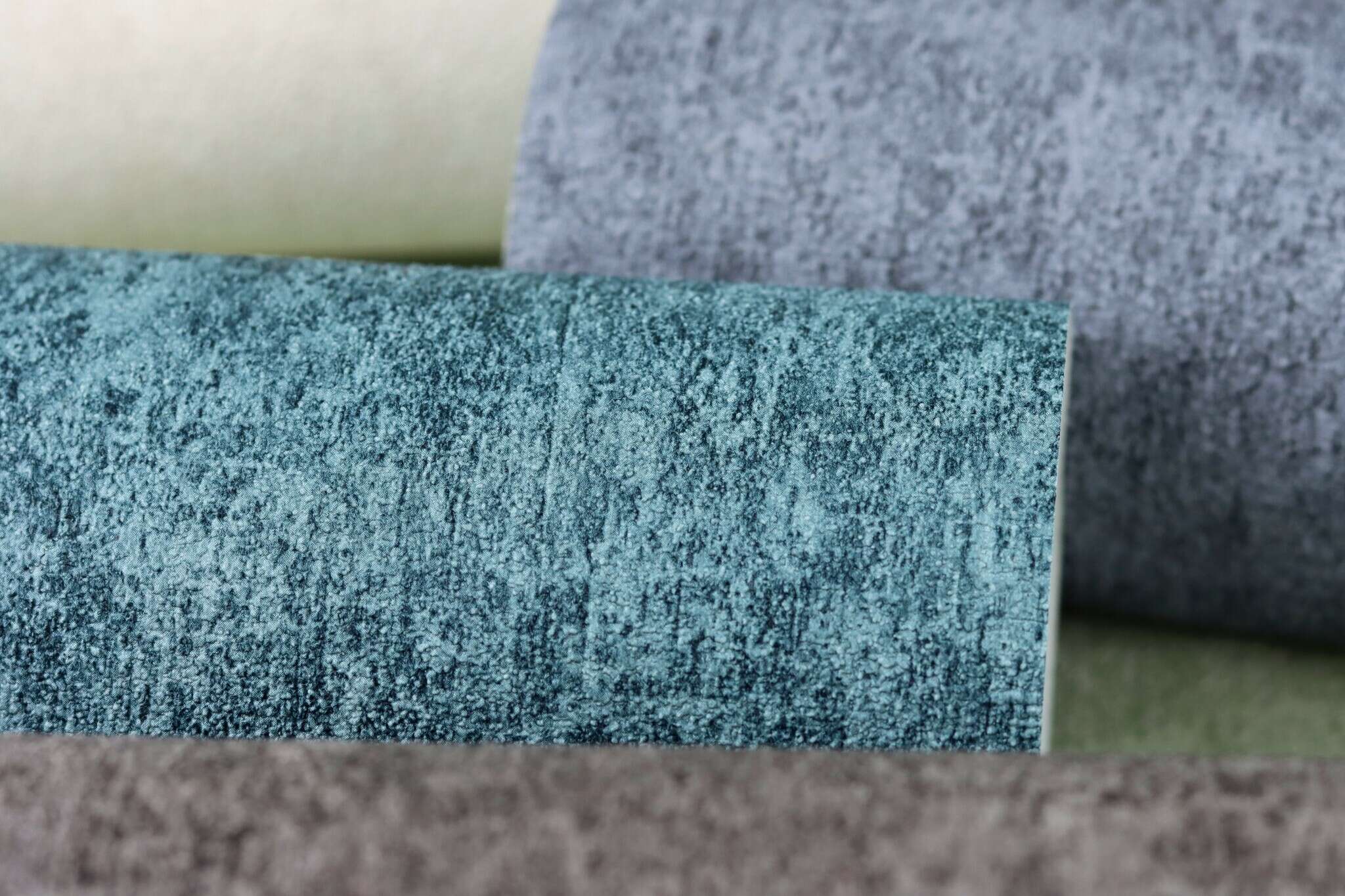 10-617146 Detailaufnahmen 23 Detailed image of Single-colour wallpaper with a rough plaster look