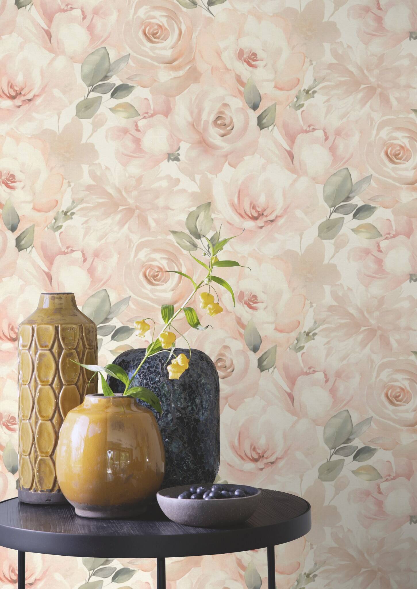 10-582314 Raumsituationen 2 Non-woven wallpaper in pink Selection vinyl/non-woven 582314
