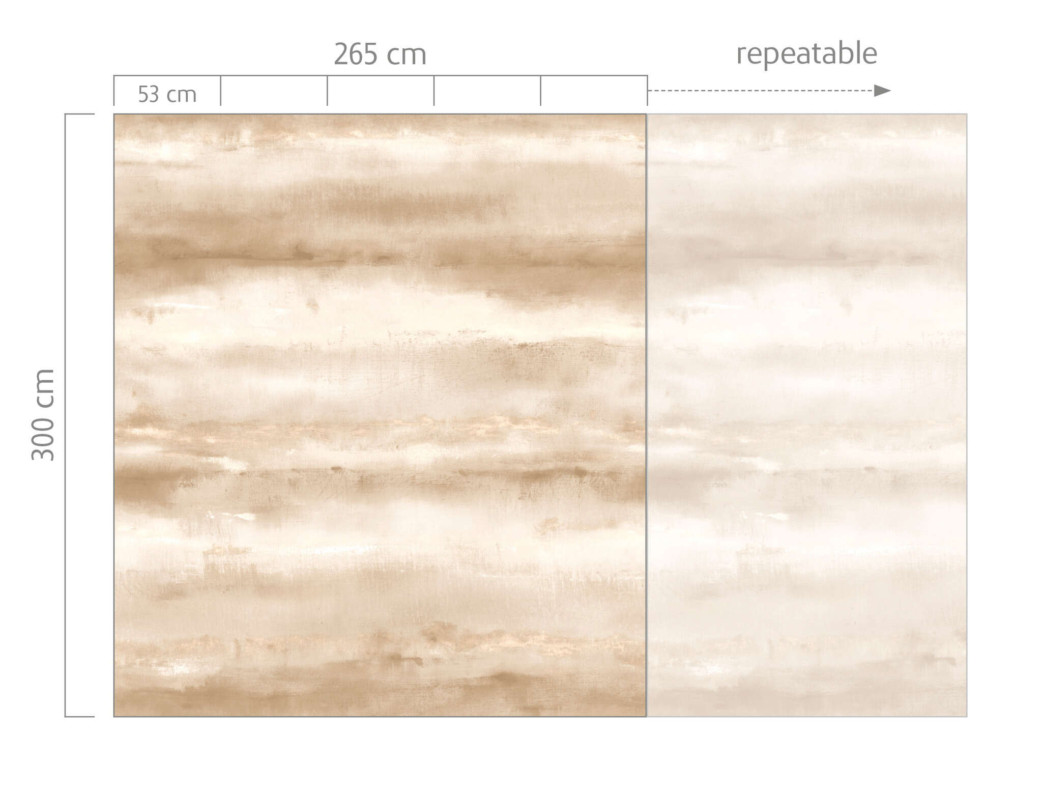 10-367713 Bildauschnitt 1 Non-woven wallpaper in beige Florentine IV photo wallpaper 367713