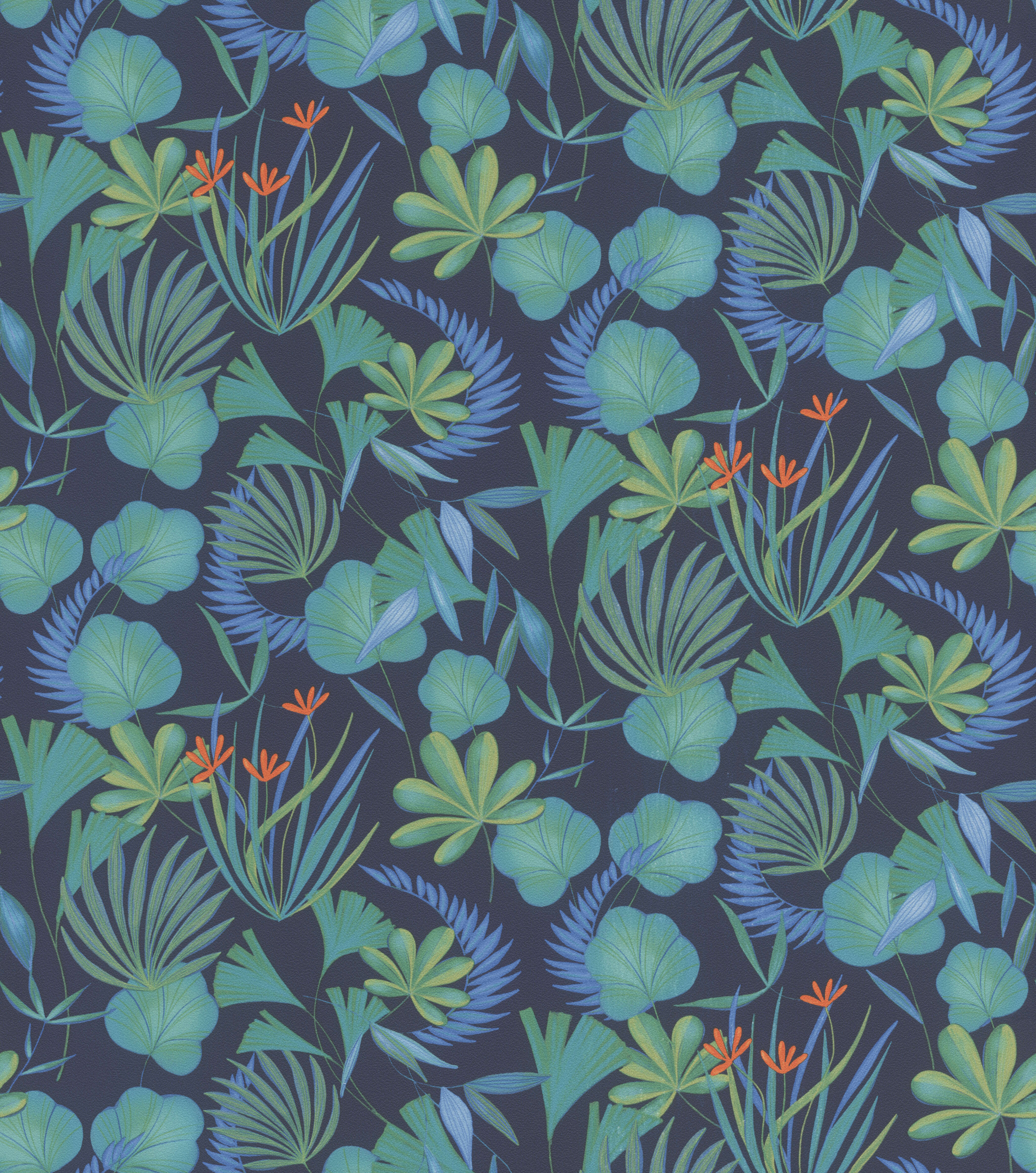 10-466607 Artikelscan 1 Non-woven wallpaper in blue-azure blue Selection vinyl/non-woven 466607
