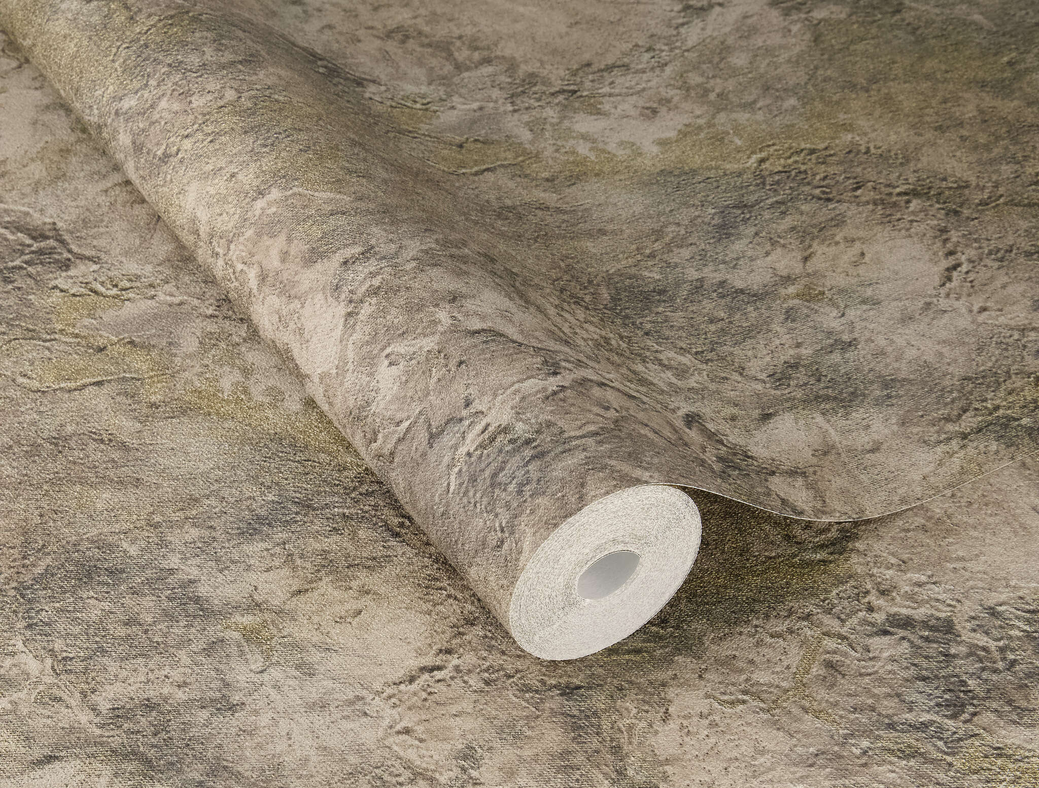 10-497250 Detailaufnahmen 1 Echo non-woven wallpaper in brown - Factory VI 497250