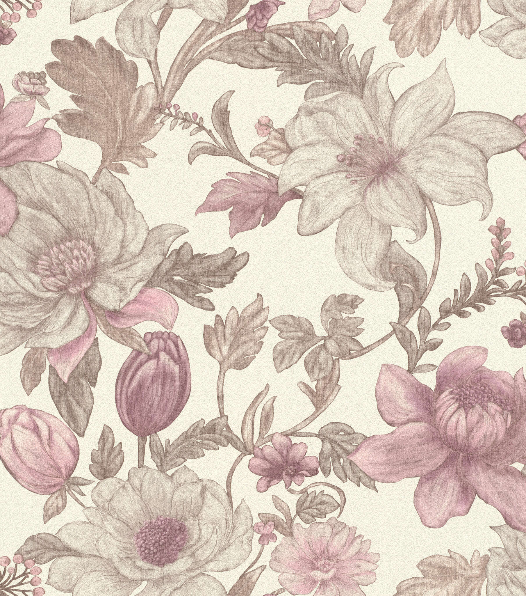 Vliestapete in Rosa Selection Vinyl/Vlies 581775