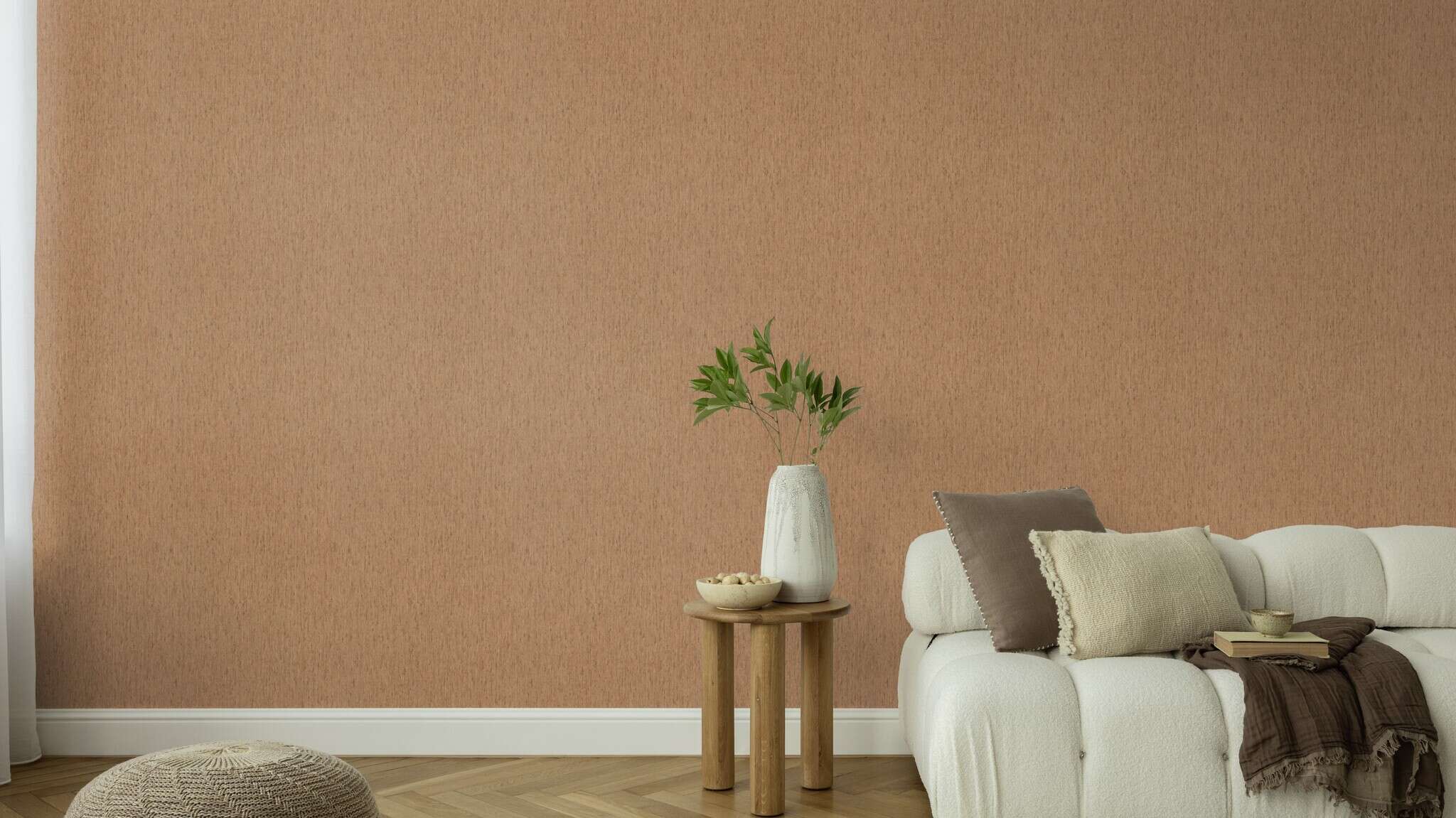 10-571080 Raumsituationen 2 Non-woven wallpaper in brown Back To Nature 571080