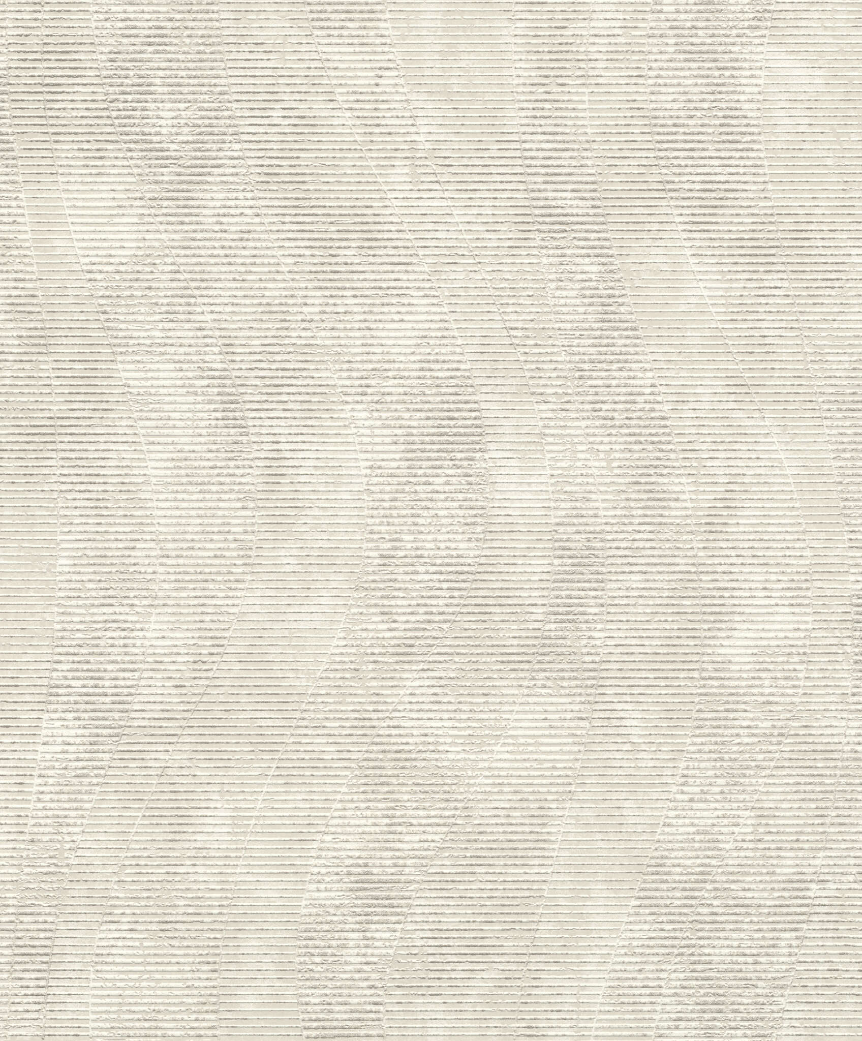 10-315806 Artikelscan 1 Sand-coloured wallpaper with a gently curved wave pattern on a textured surface – subtle and dynamic.