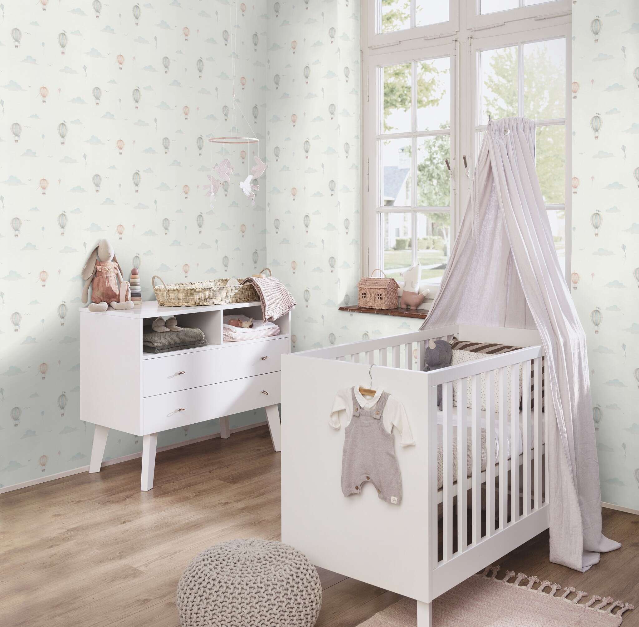 10-302622 Raumsituationen 2 Vliestapete in Blau Kids World II 302622