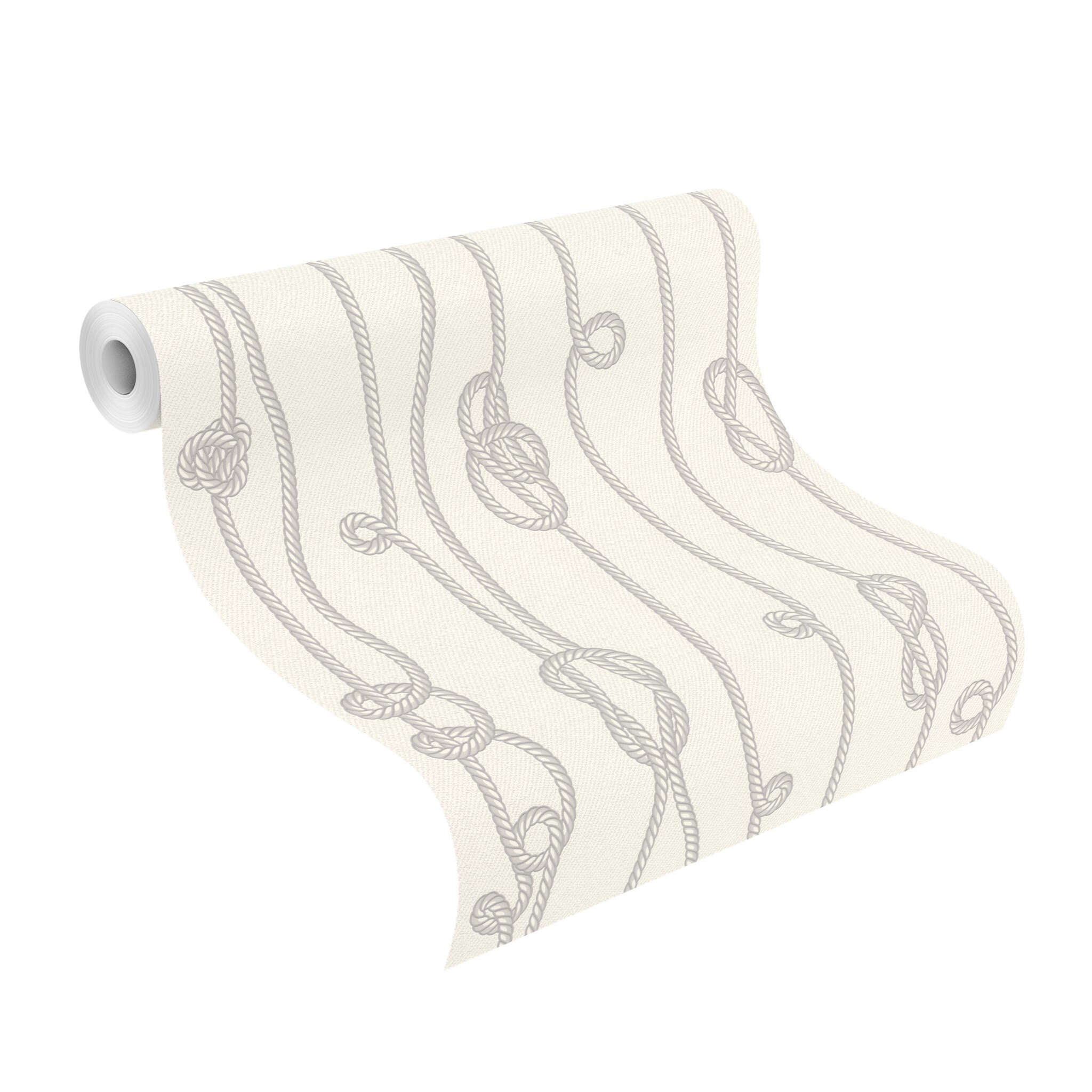 10-429169 Rolle abgerollt 1 Non-woven wallpaper in gray-sand Selection Relief/non-woven 429169