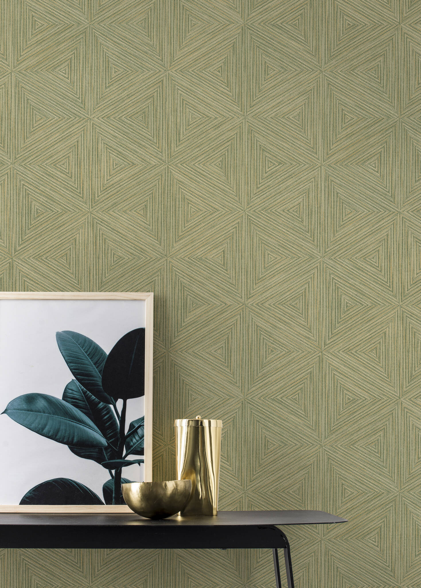 10-571288 Raumsituationen 3 Non-woven wallpaper in green Back To Nature 571288