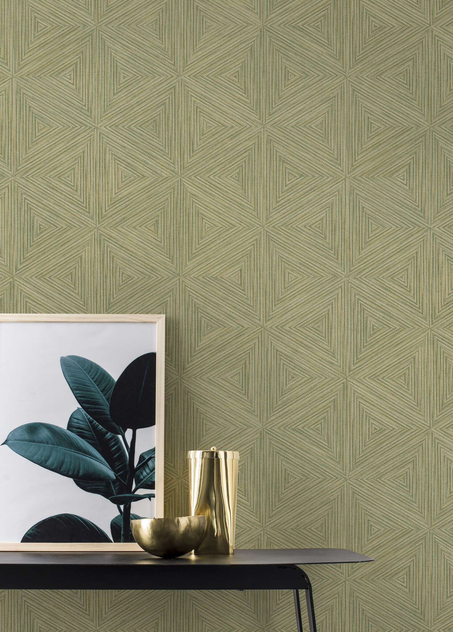 10-571288 Raumsituationen 3 Non-woven wallpaper in green Back To Nature 571288