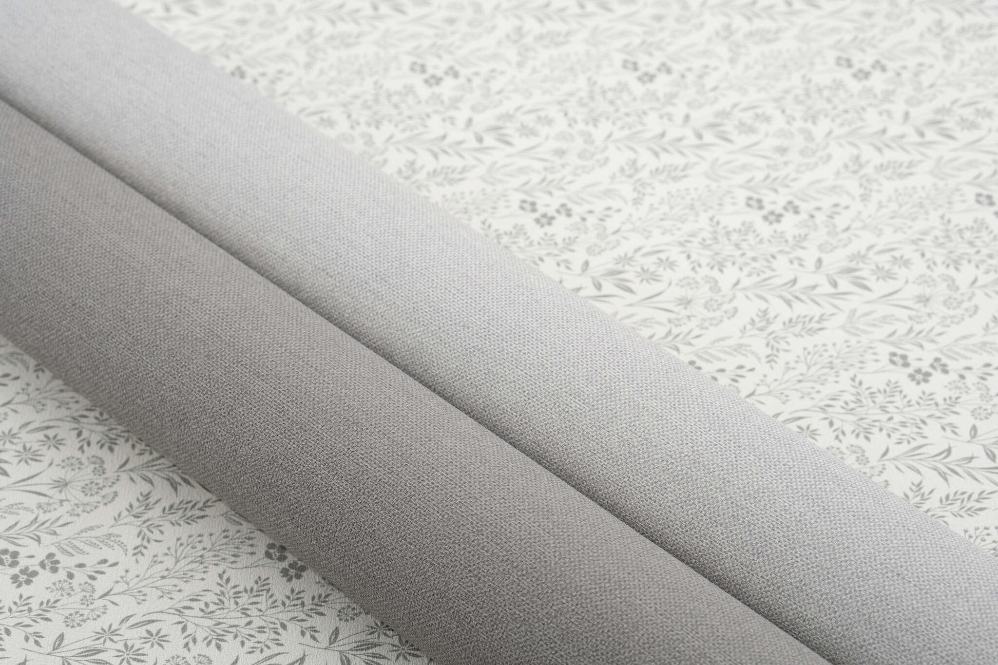 10-709742 Detailaufnahmen 2 Non-woven wallpaper in gray-light cream Farmhouse 709742