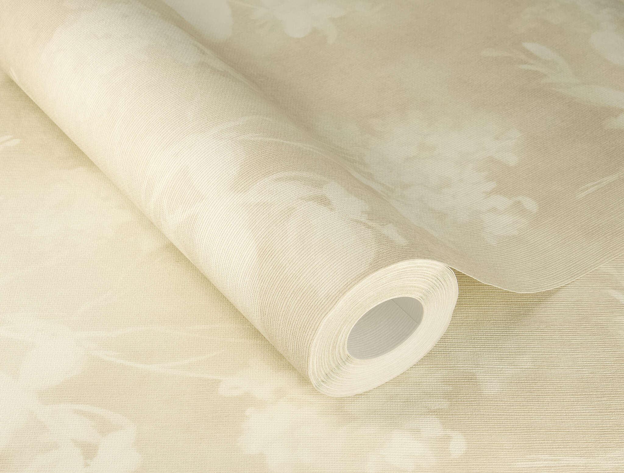 10-481419 Detailaufnahmen 1 Non-woven wallpaper in beige Florentine IV 481419