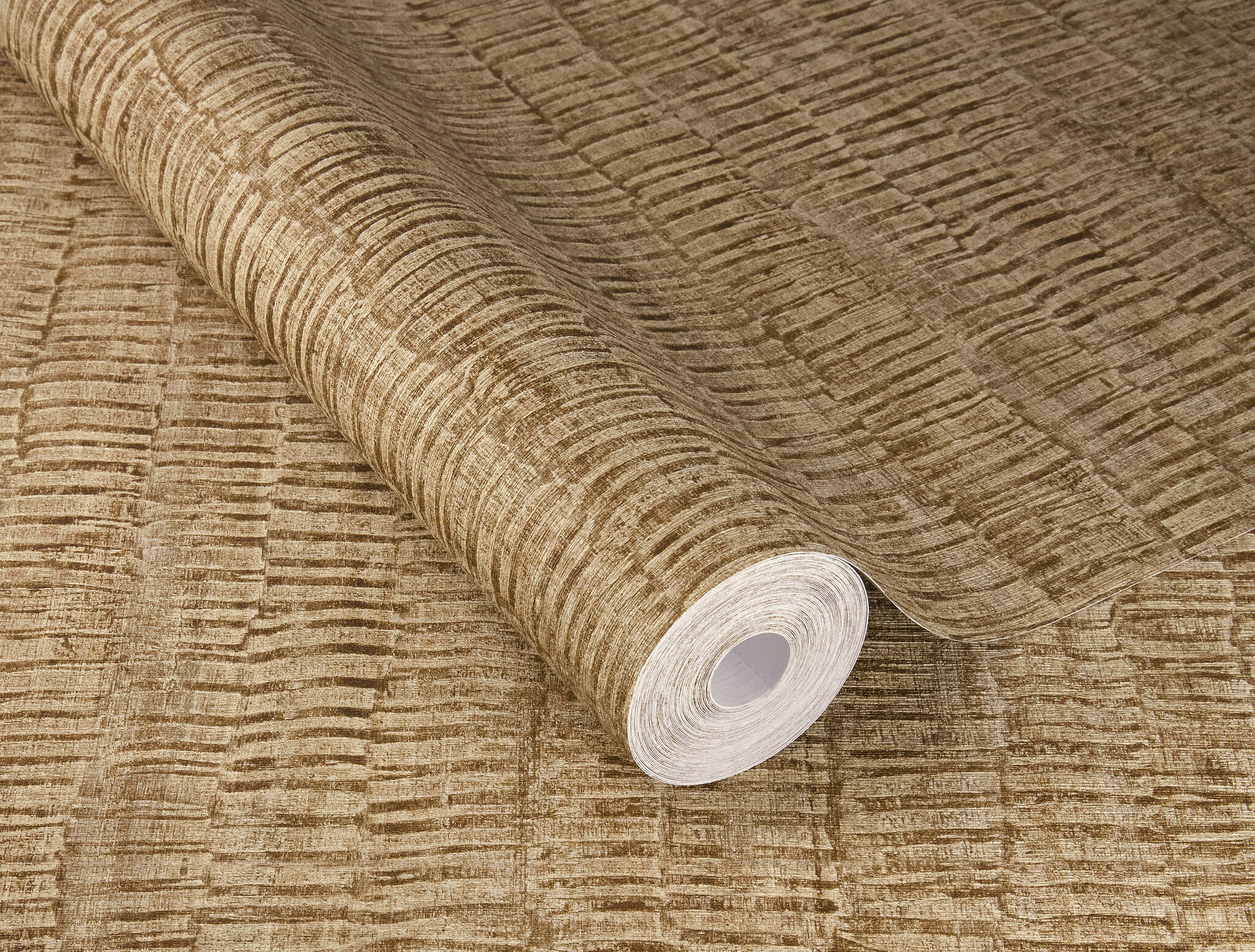 10-720648 Detailaufnahmen 1 Detailed image of Wallpaper in a natural look with a fine vertical texture