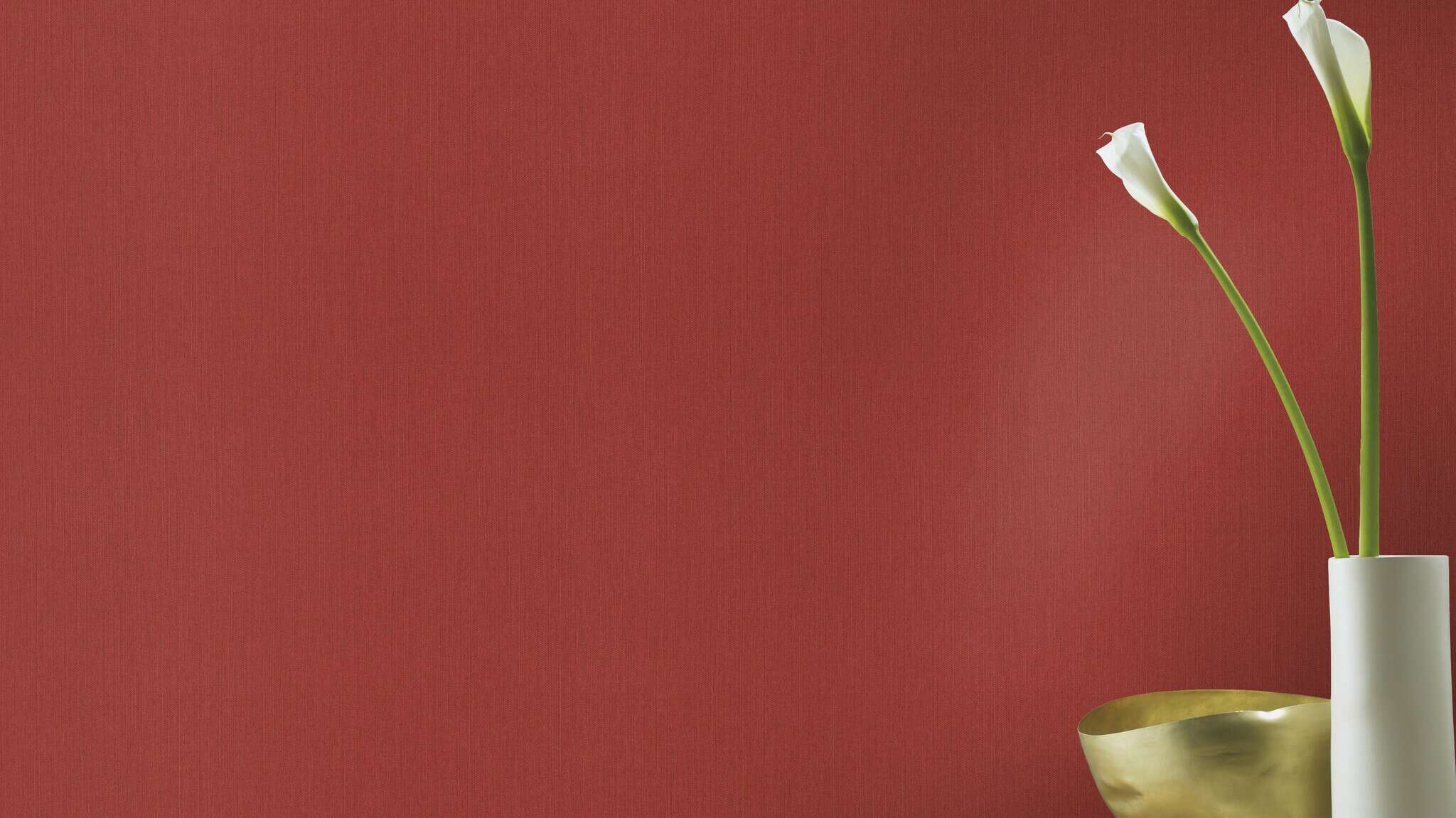 10-832600 Raumsituationen 2 Non-woven wallpaper in red-brick red Selection vinyl/non-woven 832600