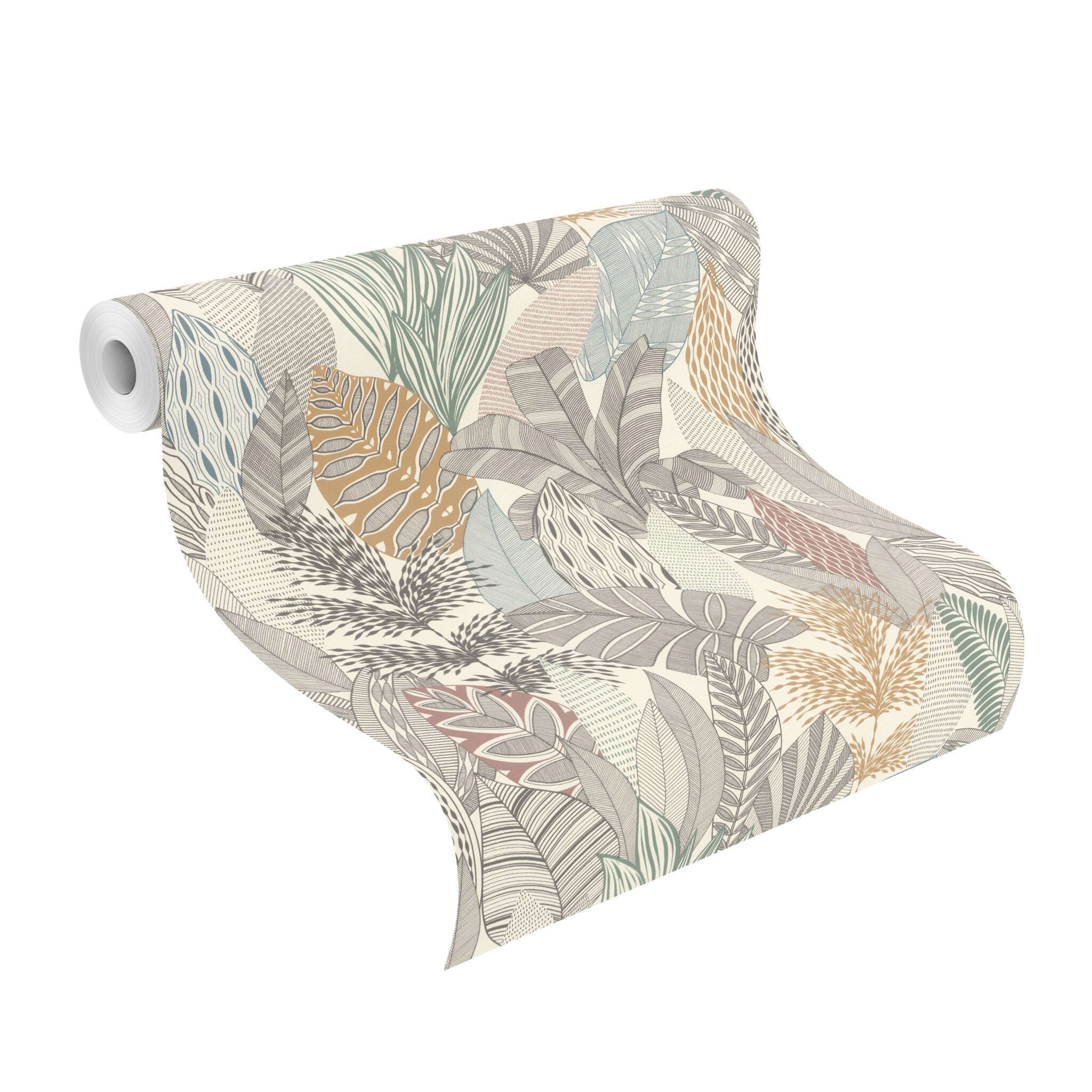 10-582918 Rolle abgerollt 1 Non-woven wallpaper in black Selection vinyl/non-woven 582918
