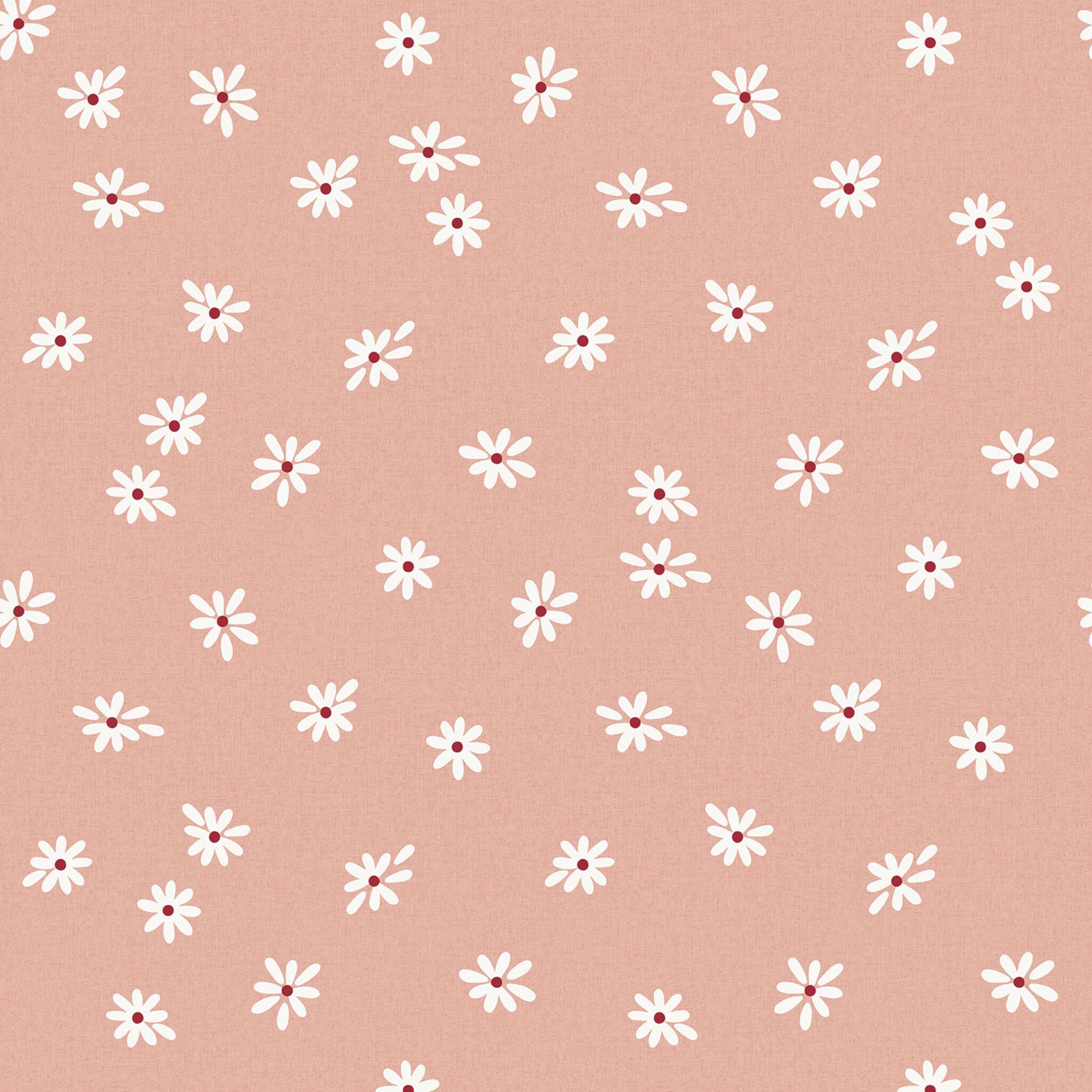 Wall mural Daisy Field in Orange | Roomblush - RB411