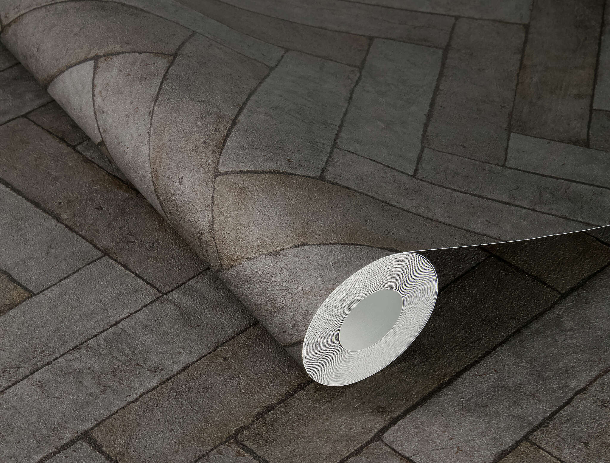 10-499162 Detailaufnahmen 1 Detailed image of Wallpaper with bricks
