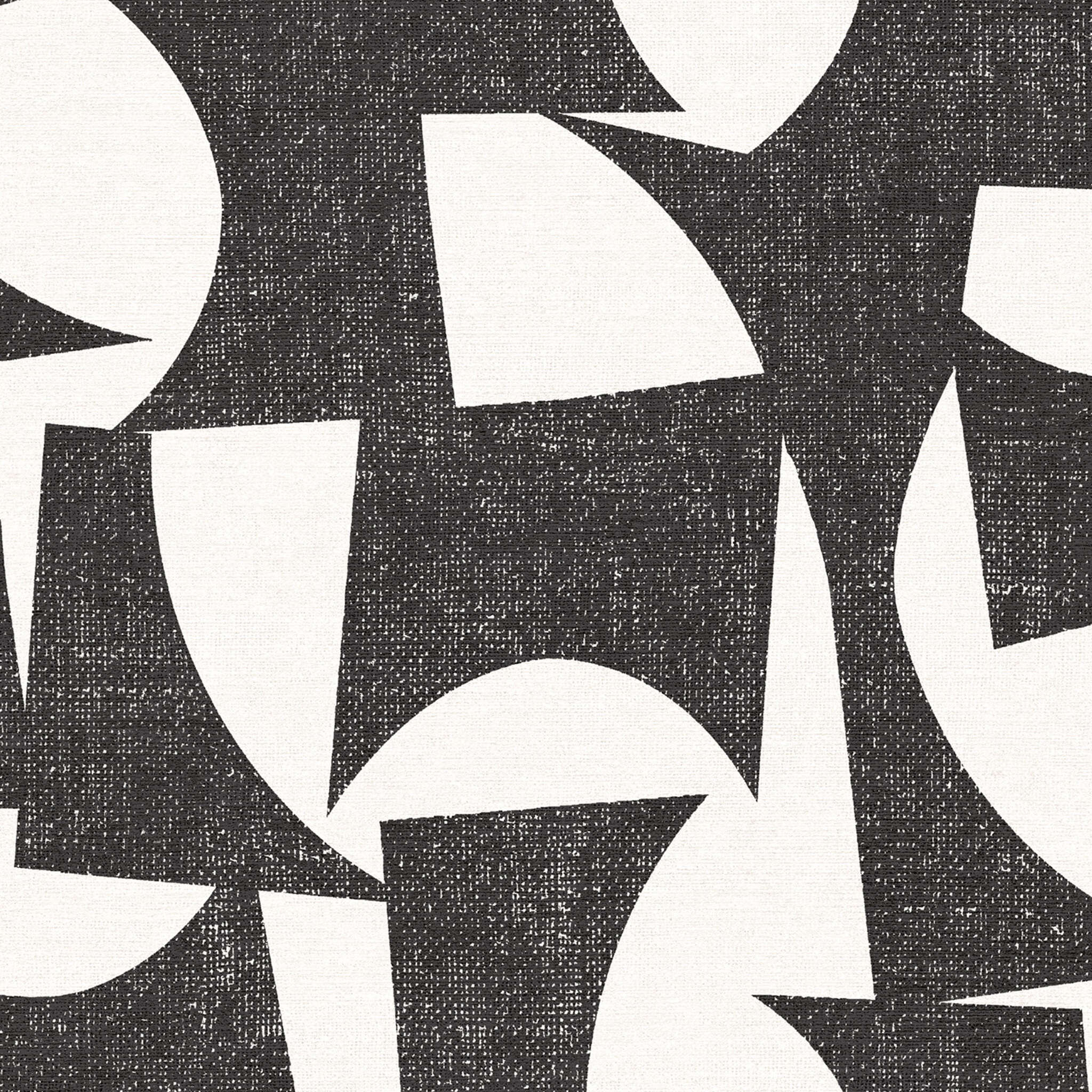 SCHÖNER WOHNEN collection mural ABSTRACT in black and white photo wallpaper 366747