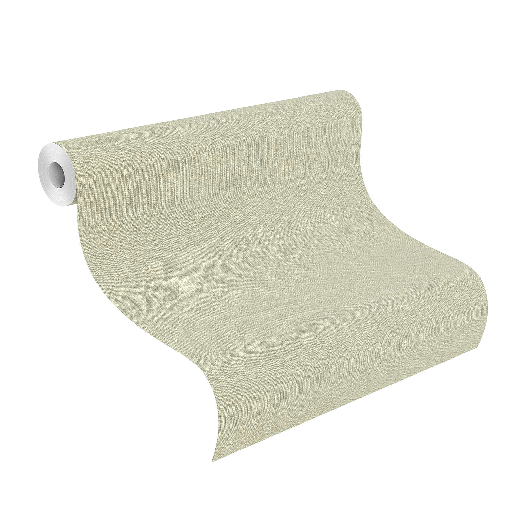 10-536829 Rolle abgerollt 1 Rouleau de déroulé avec Papier peint uni avec une texture textile