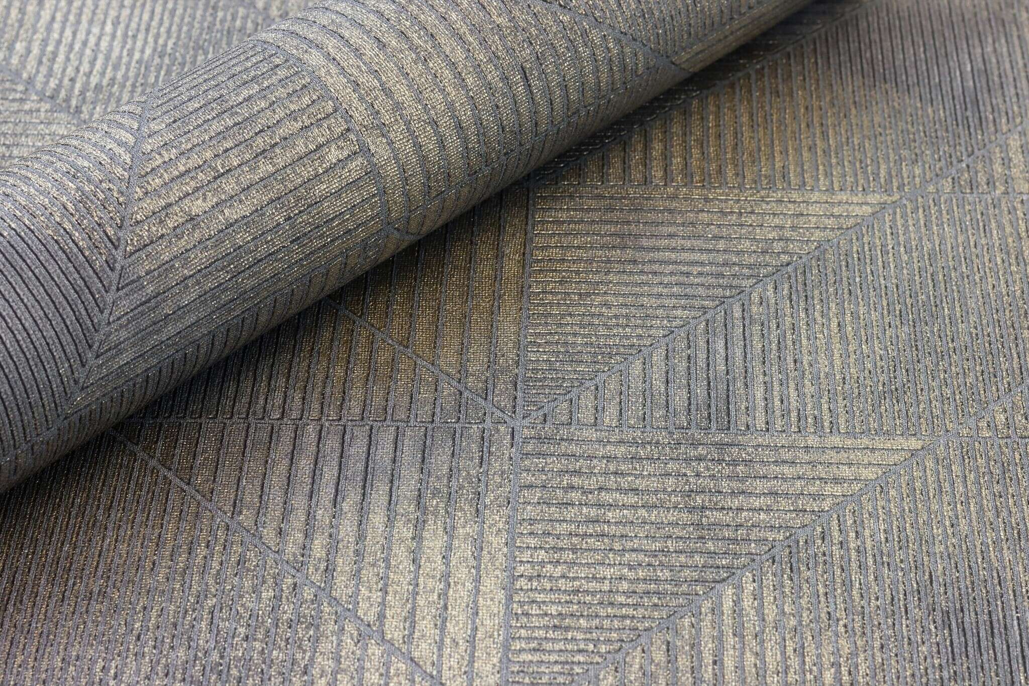 10-653946 Detailaufnahmen 7 Textured non-woven wallpaper in gray-grey-blue Welcome Home 653946