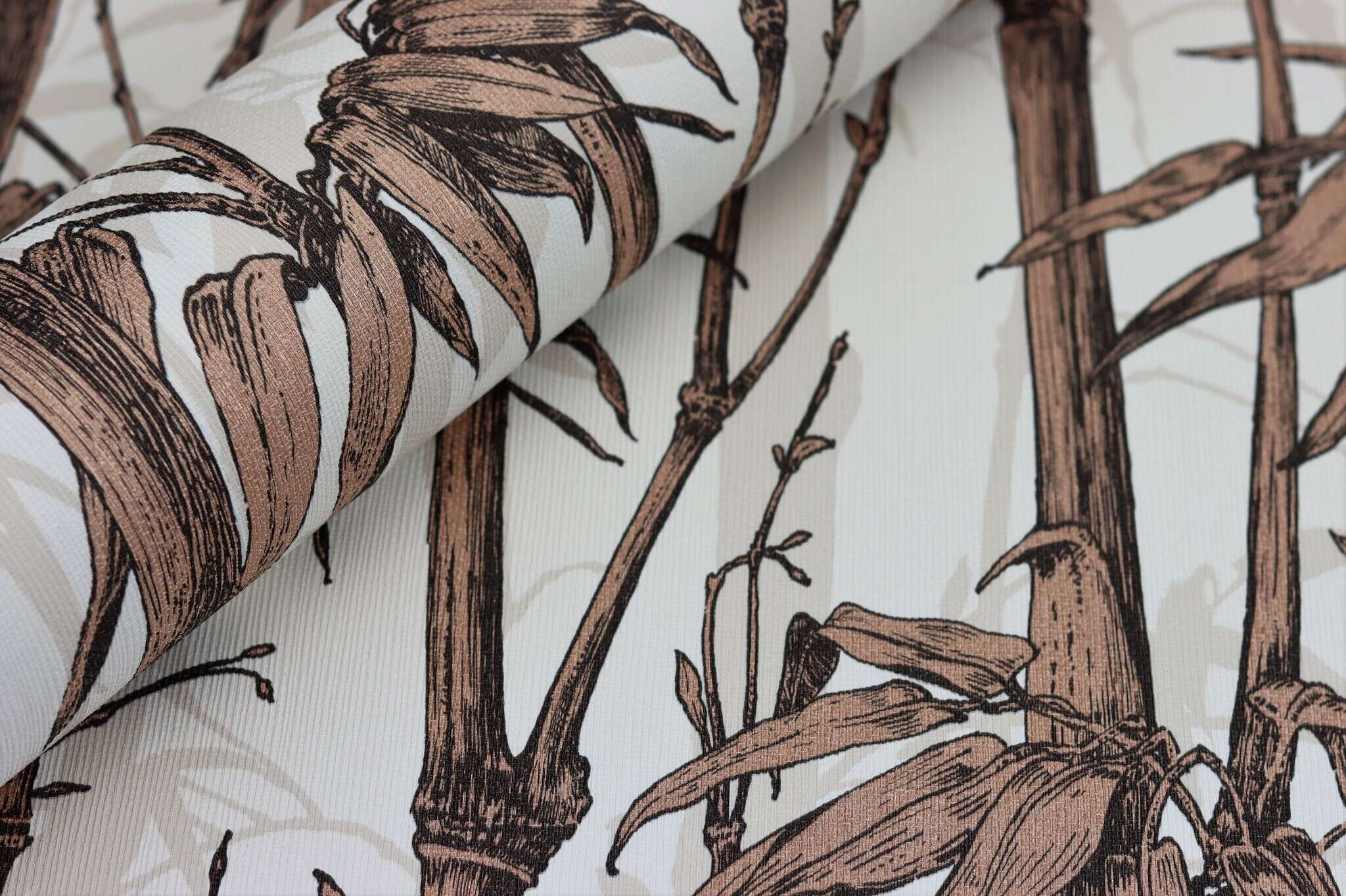 10-484878 Detailaufnahmen 4 Non-woven wallpaper in brown-Sepia Selection 484878