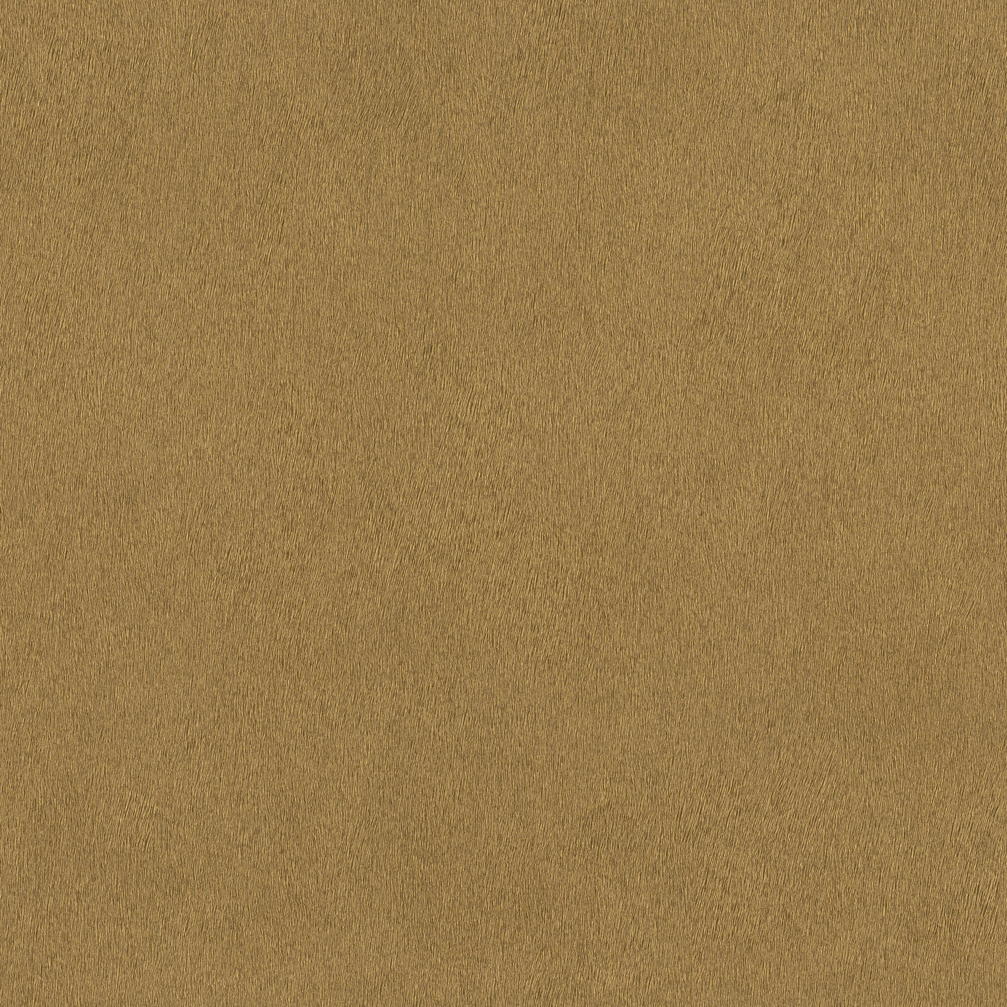 10-751031 Vliestapete mit Fellstruktur in Gold Single-colour wallpaper in a fur look