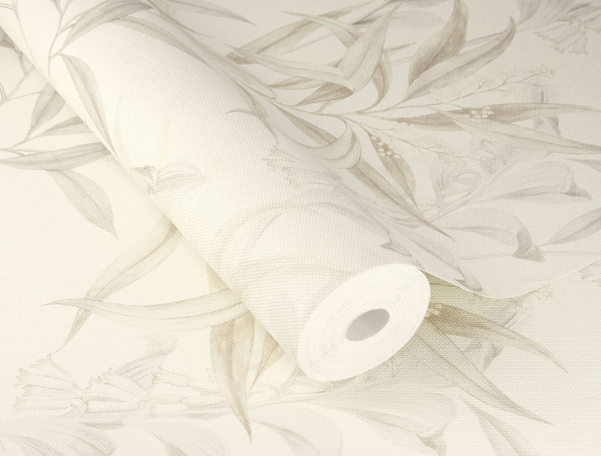 10-417333 Detailaufnahmen 1 Papier peint intissé gris-taupe Liverna 417333