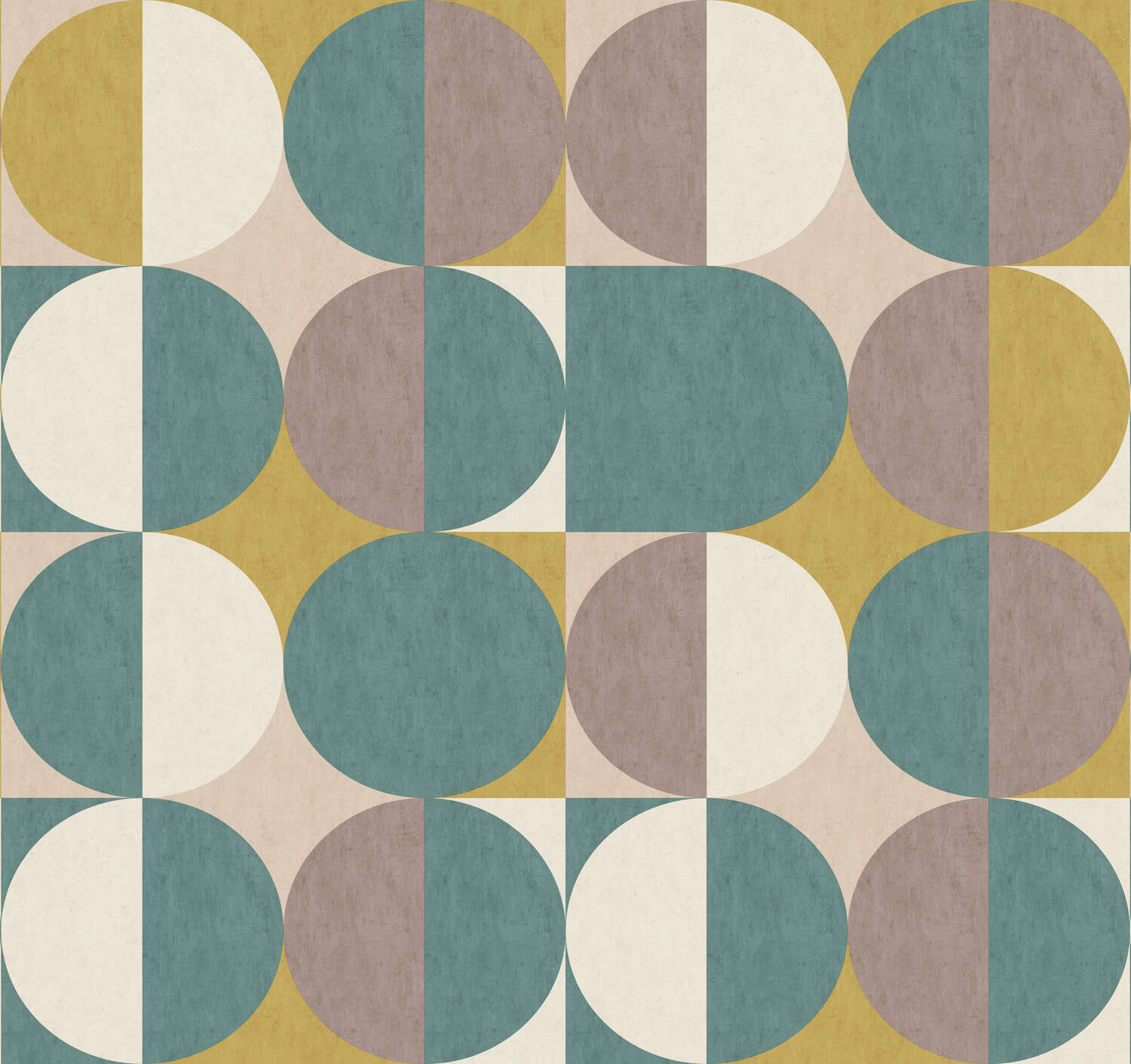 363982 - Wandbild - Retro-Charme und doch modern - hier schließt sich der Kreis magicwalls retro wallpaper 363982