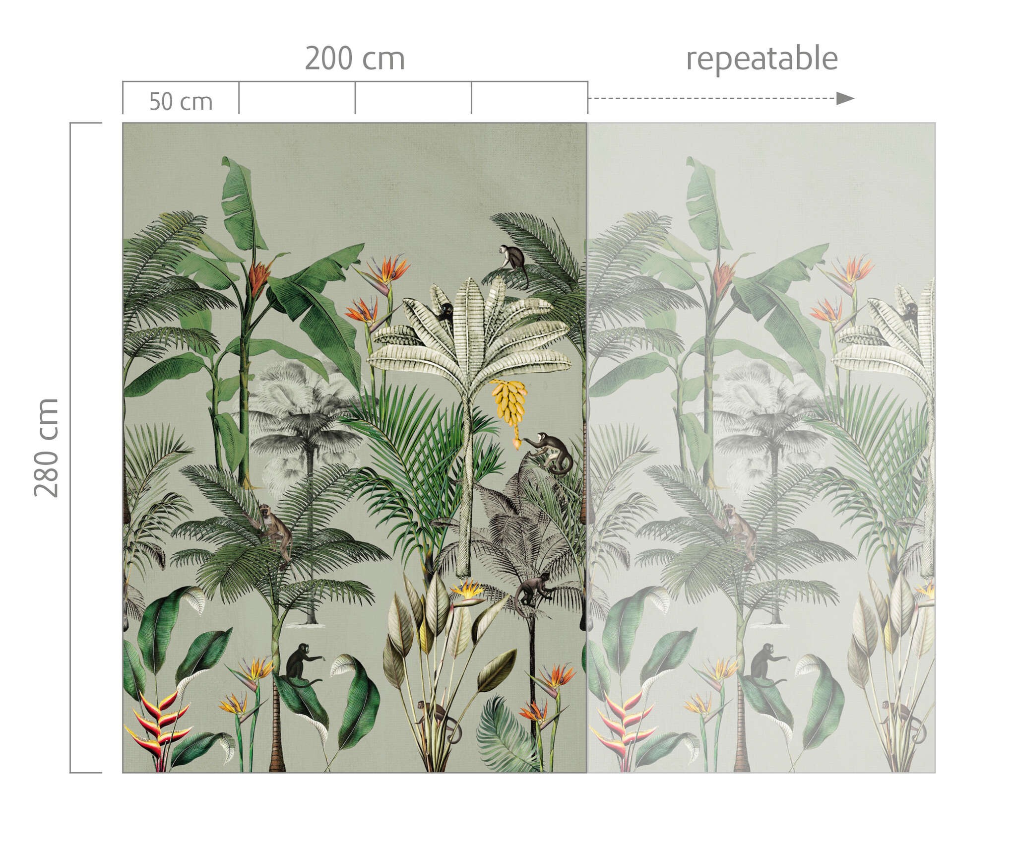 10-539196 Bildauschnitt 1 Club botanique wall mural 539196