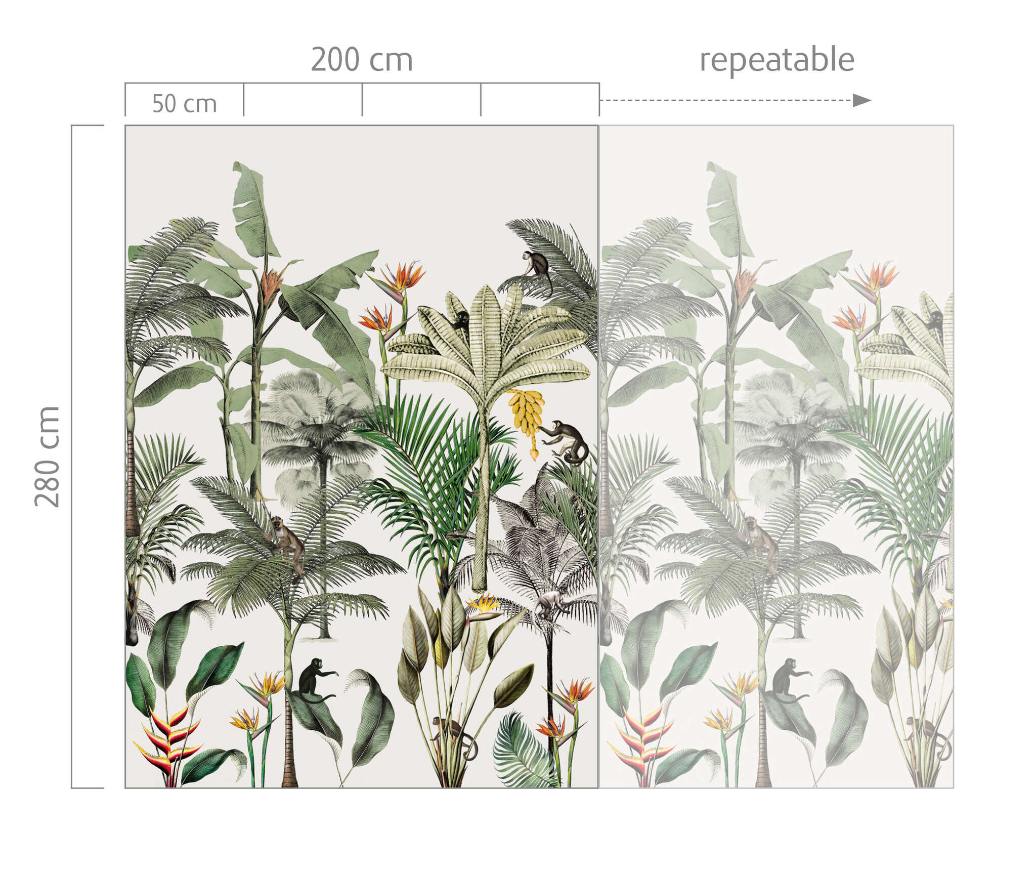10-539172 Bildauschnitt 1 Club botanique wall mural 539172
