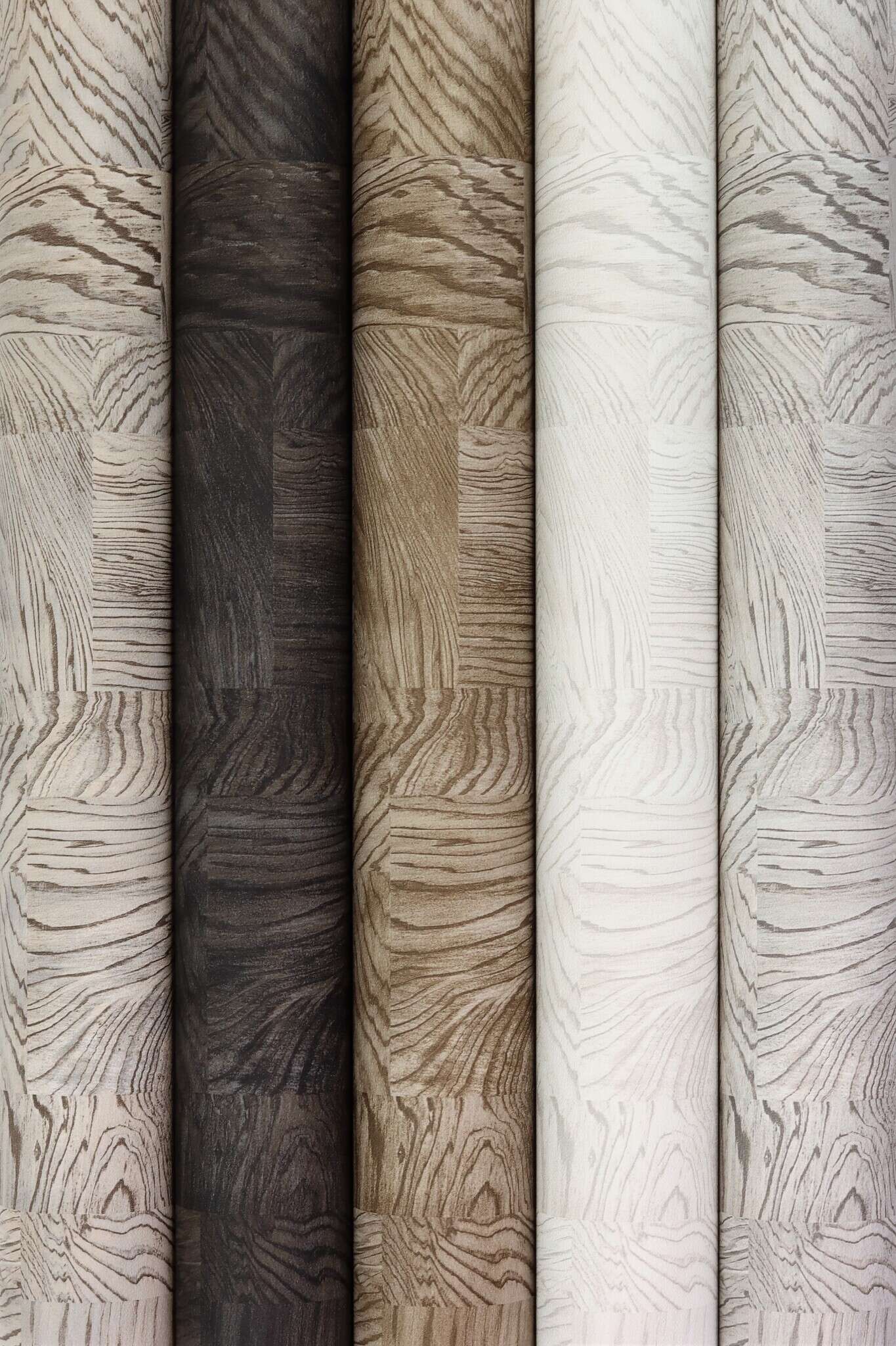 10-751635 Detailaufnahmen 3 Image détaillée de Papier peint à l'aspect bois géométrique et texture fine