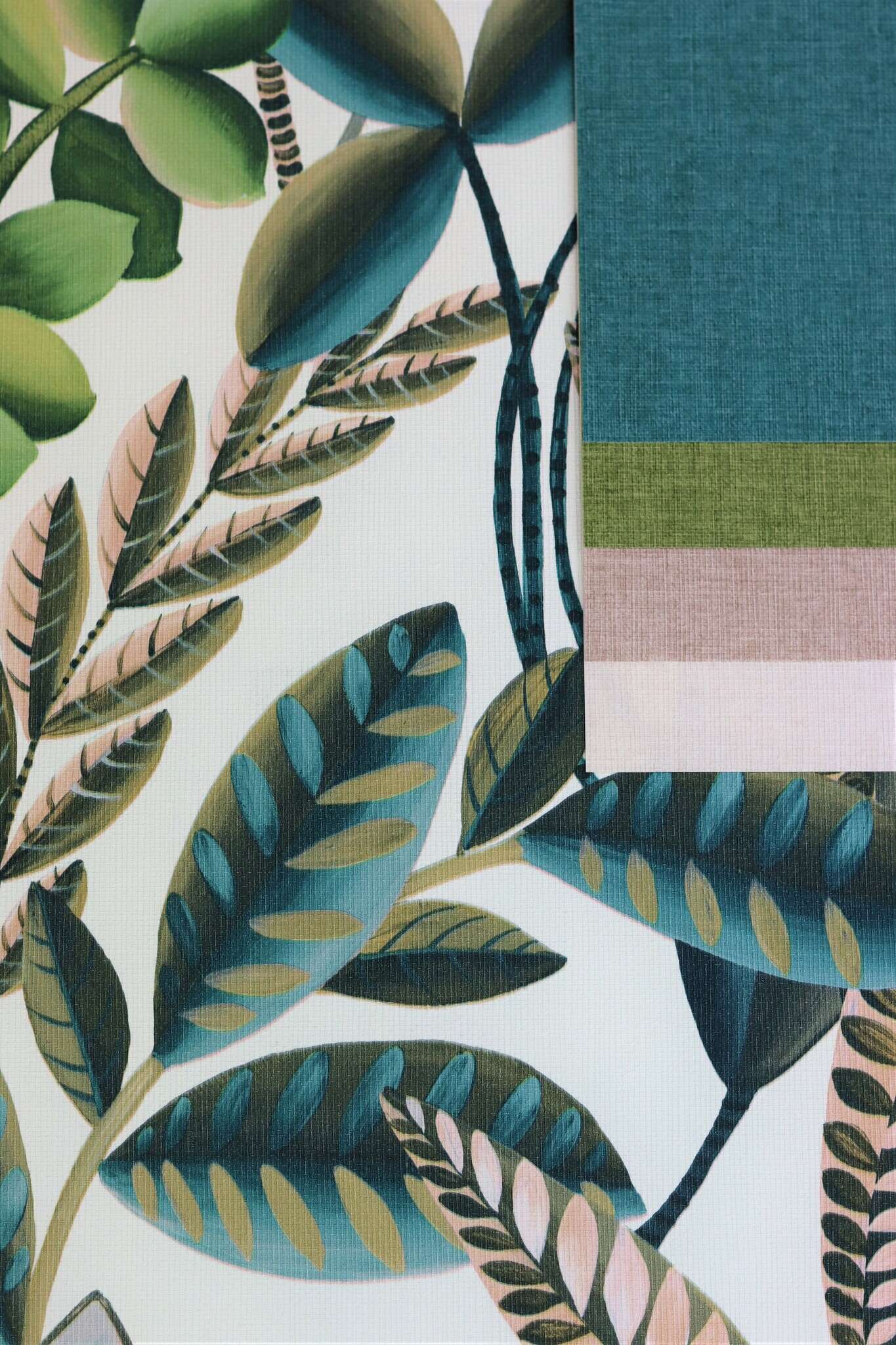 10-484649 Detailaufnahmen 15 Detailed image of Single-colour wallpaper with a textile texture
