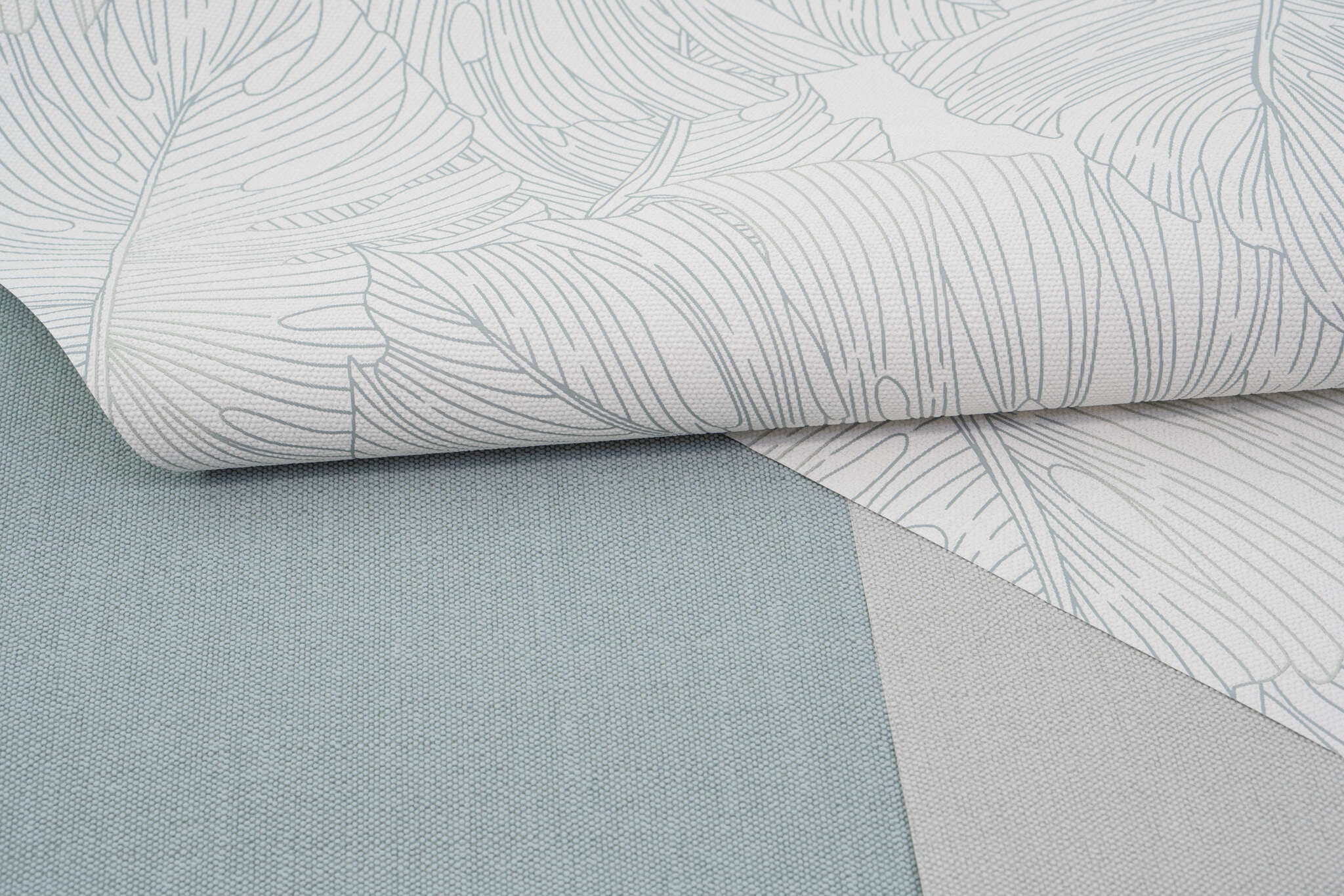 10-633757 Detailaufnahmen 1 Detailed image of Single-colour wallpaper with a grainy textile texture