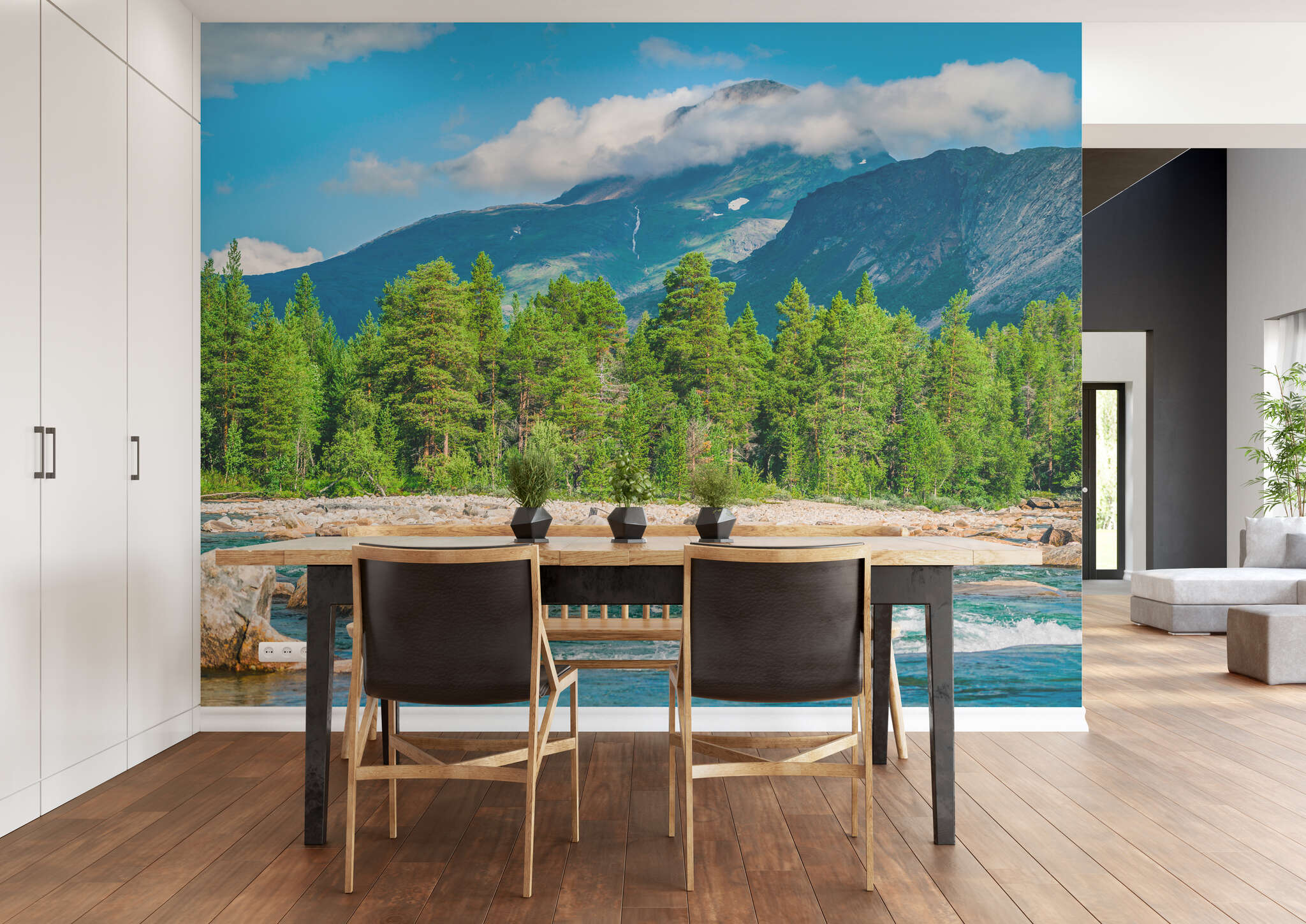 10-363265 Raumsituationen 1 Wall mural with river landscape 363265