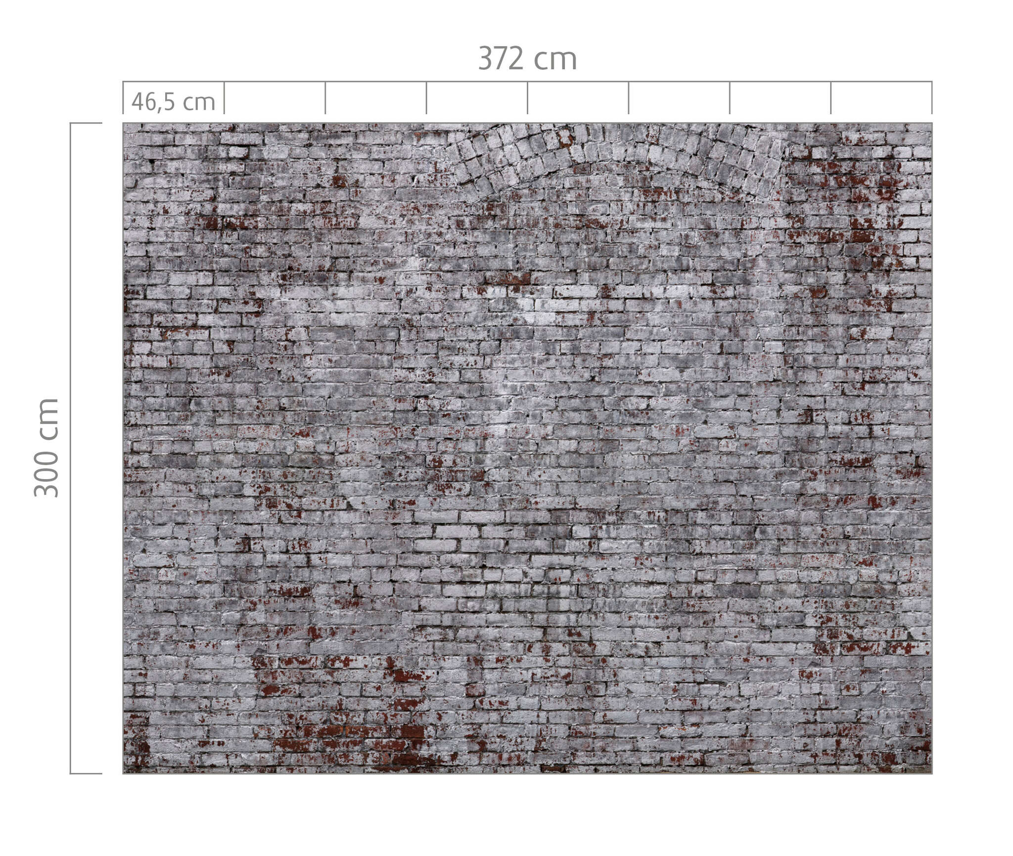 10-940954 Bildauschnitt 1 Stone non-woven wallpaper in gray Selection Digital 940954