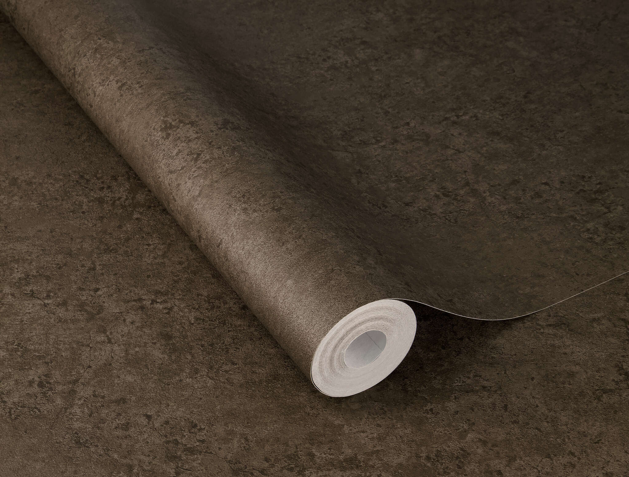 10-498479 Detailaufnahmen 1 Concrete-effect wallpaper in brown Factory VI 498479