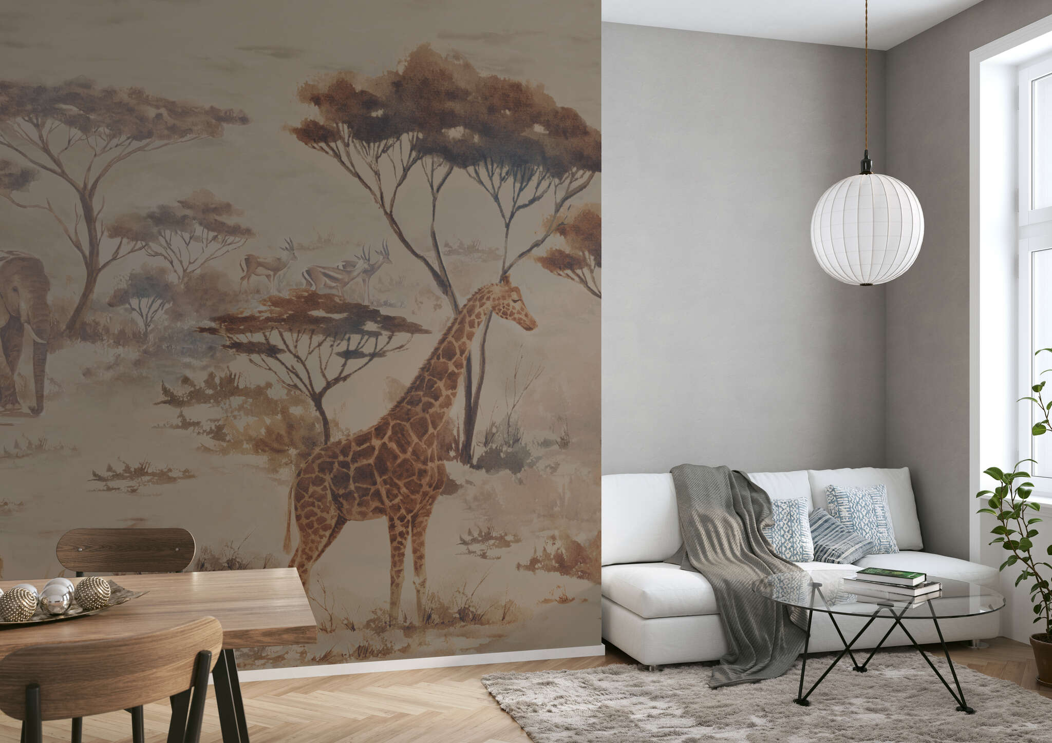 10-363685 Raumsituationen 2 Papier peint Safari - African Queen III 363685